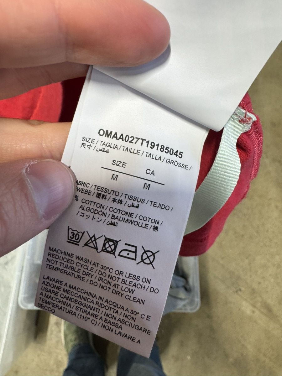 Off-White Off-White Arrow T-Shirt NEW 500$ Size US M / EU 48-50 / 2 - 4 Thumbnail