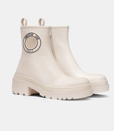 Dior o1w1db10924 Symbol Ankle Boot in White Size US 6 / IT 36 - 2 Thumbnail