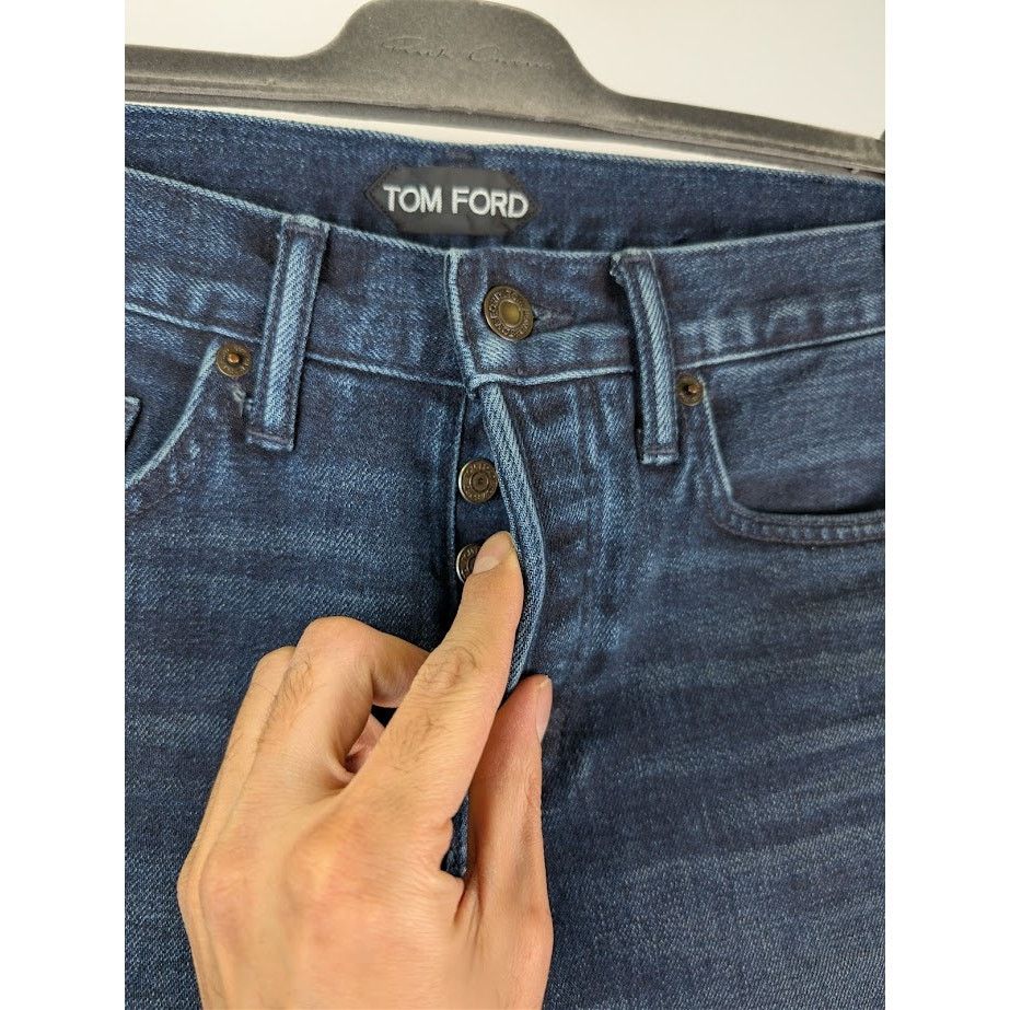 Tom Ford o1rshd1 Denim Jeans in Blue Size US 30 / EU 46 - 8 Thumbnail