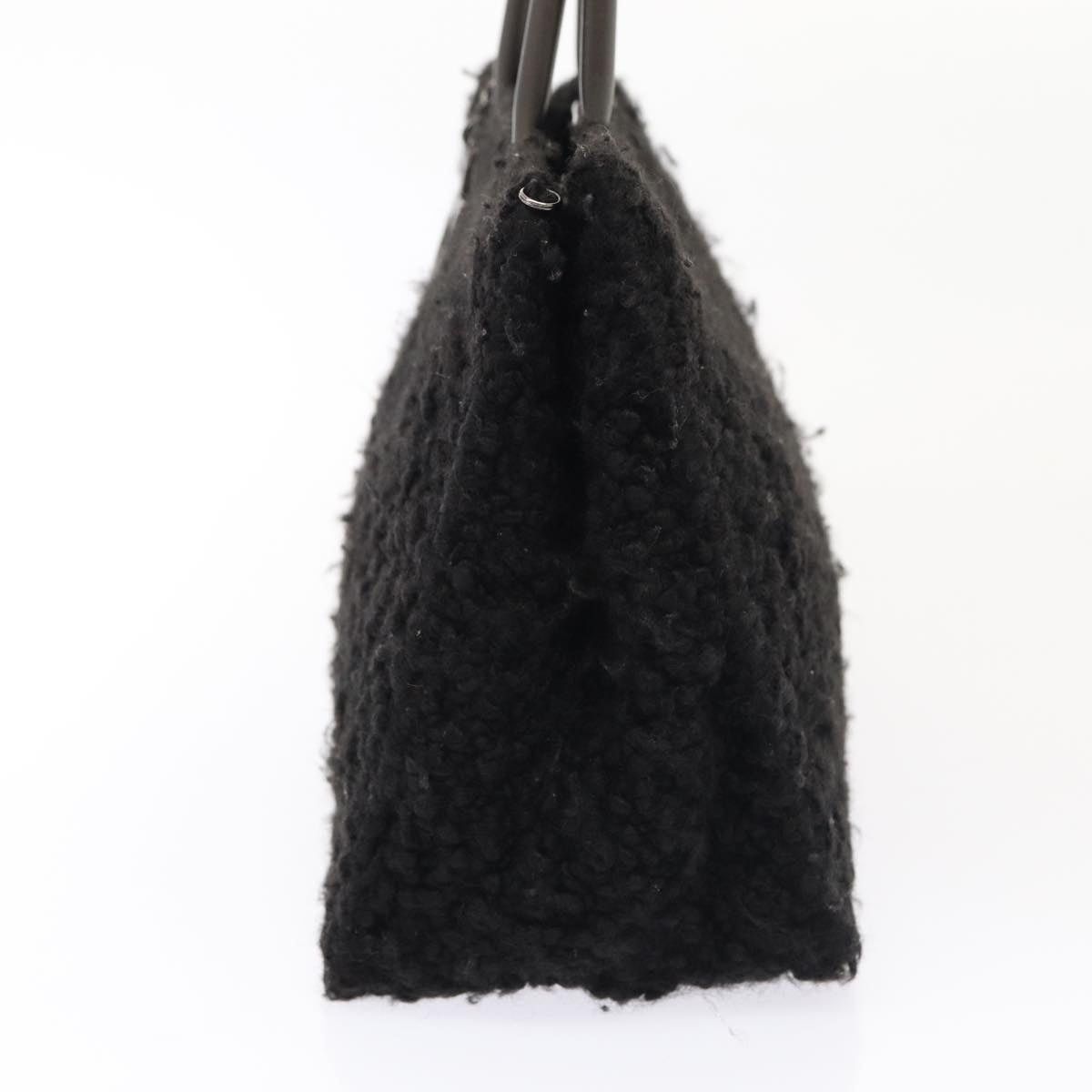 Salvatore Ferragamo Salvatore Ferragamo Gancini Hand Bag Mouton Black Size ONE SIZE - 3 Thumbnail