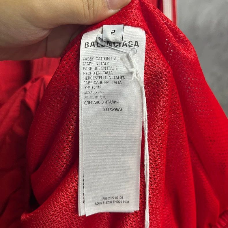Balenciaga Balenciaga Adidas' latest red embroidered logo jacket for a Size US M / EU 48-50 / 2 - 2 Thumbnail