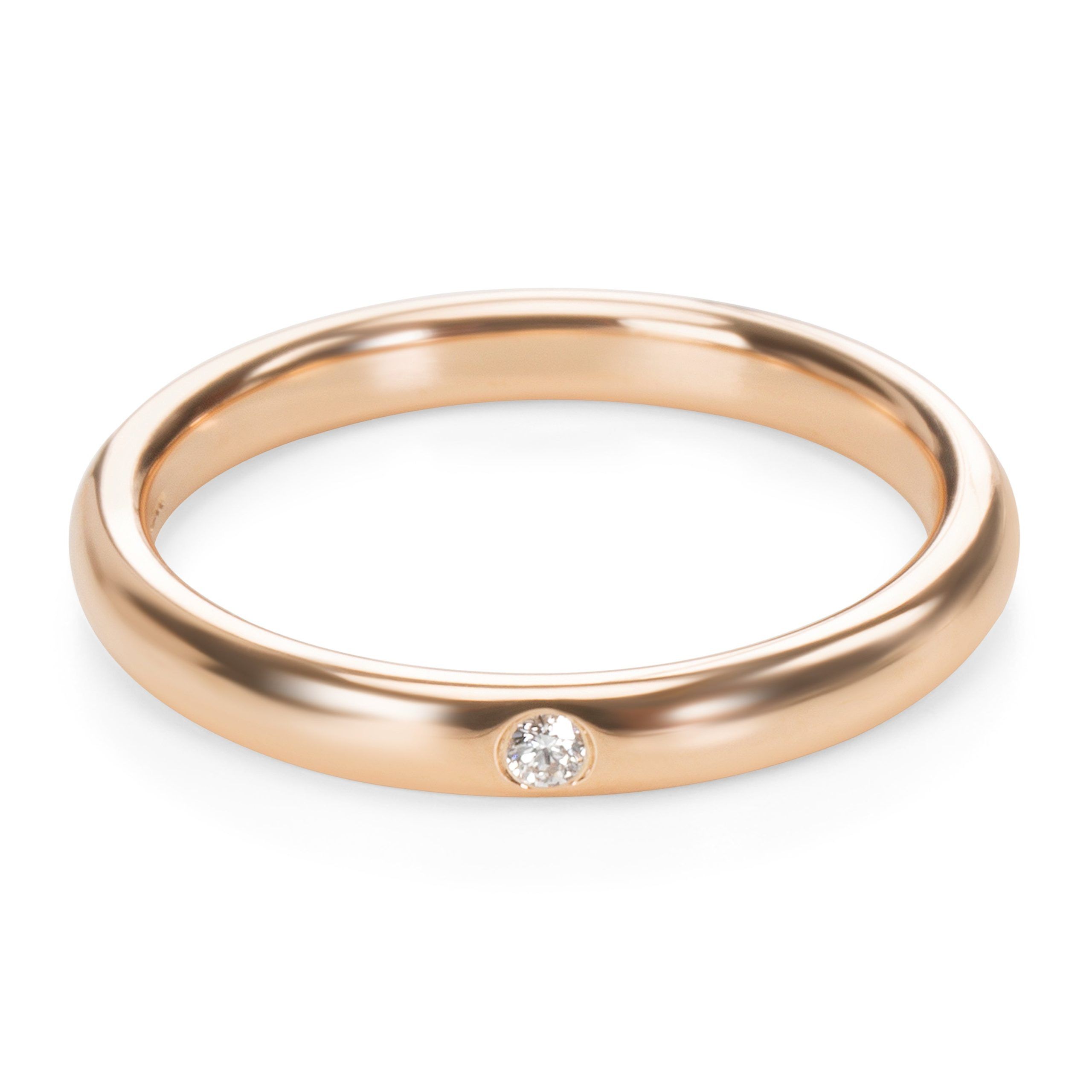 Tiffany & Co. Elsa Peretti Diamond Band in 18K Yellow Gold 0.02 CTW