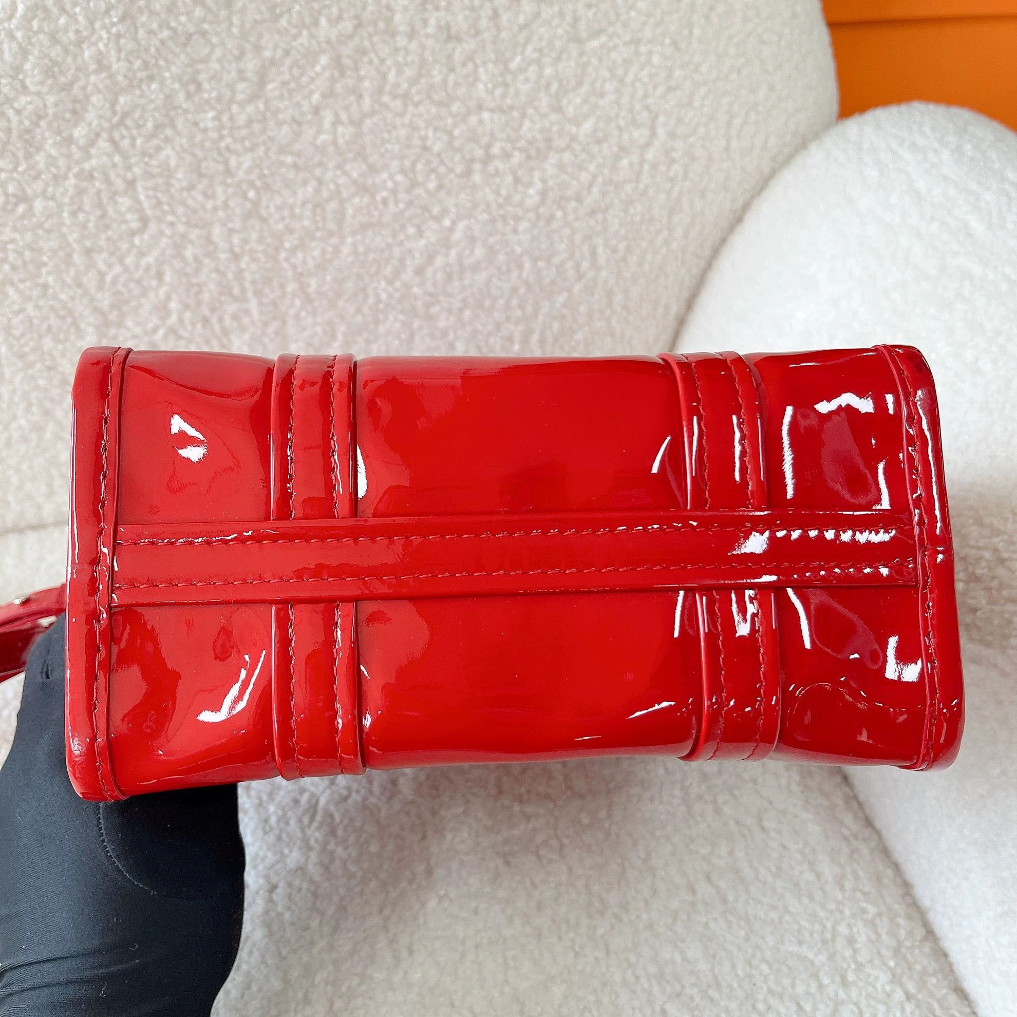 Balenciaga Balenciaga Red Patent Leather Tote Bag Pre-owned Size ONE SIZE - 5 Thumbnail