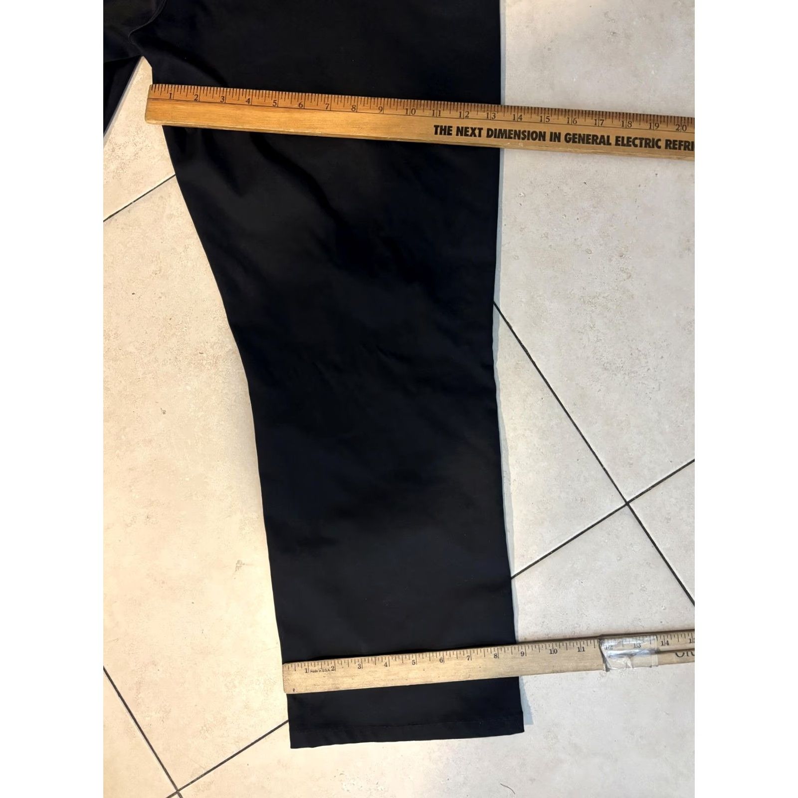 Peter Millar Peter Millar EB66 Pants Mens 42x32 Black Chino 5-Pocket Flat Front Golf Casual Modern Straight Leg Size US 42 / EU 58 - 8 Thumbnail