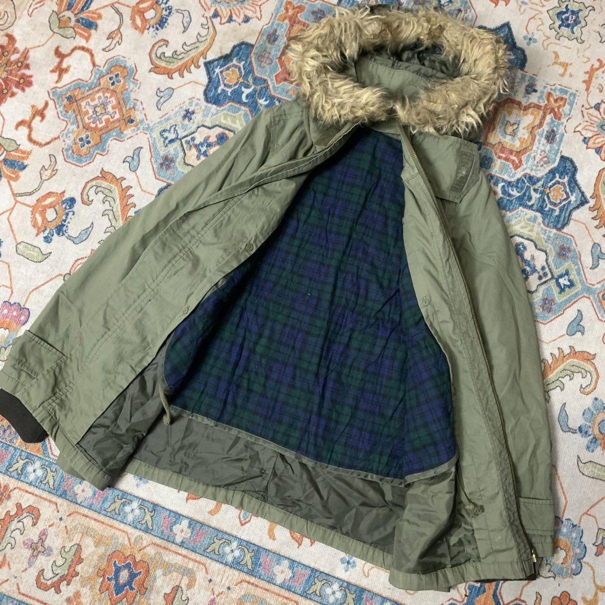 Japanese Brand Faux fur military hooded ifsix Lgb style Size US M / EU 48-50 / 2 - 5 Thumbnail