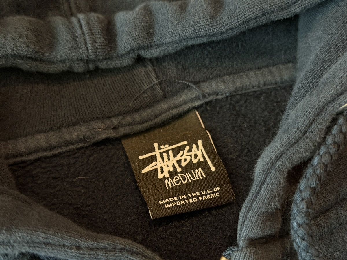 Stussy Vintage Stussy Camo Zip Up Hoodie Black Size US M / EU 48-50 / 2 - 6 Thumbnail
