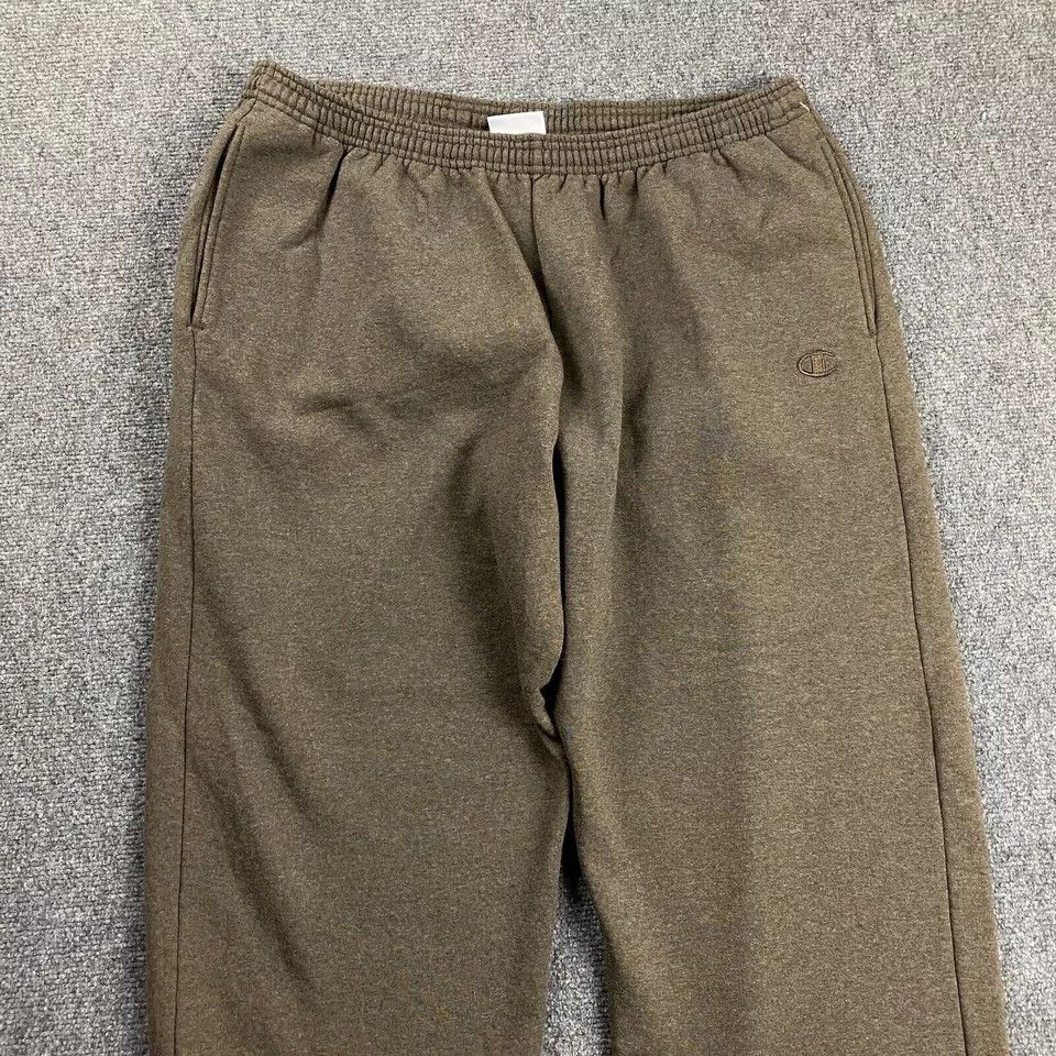 Champion Champion Sweatpants Women's 2XL Brown Eco Drawstring Stretch Size 36" / US 14 / IT 50 - 2 Thumbnail