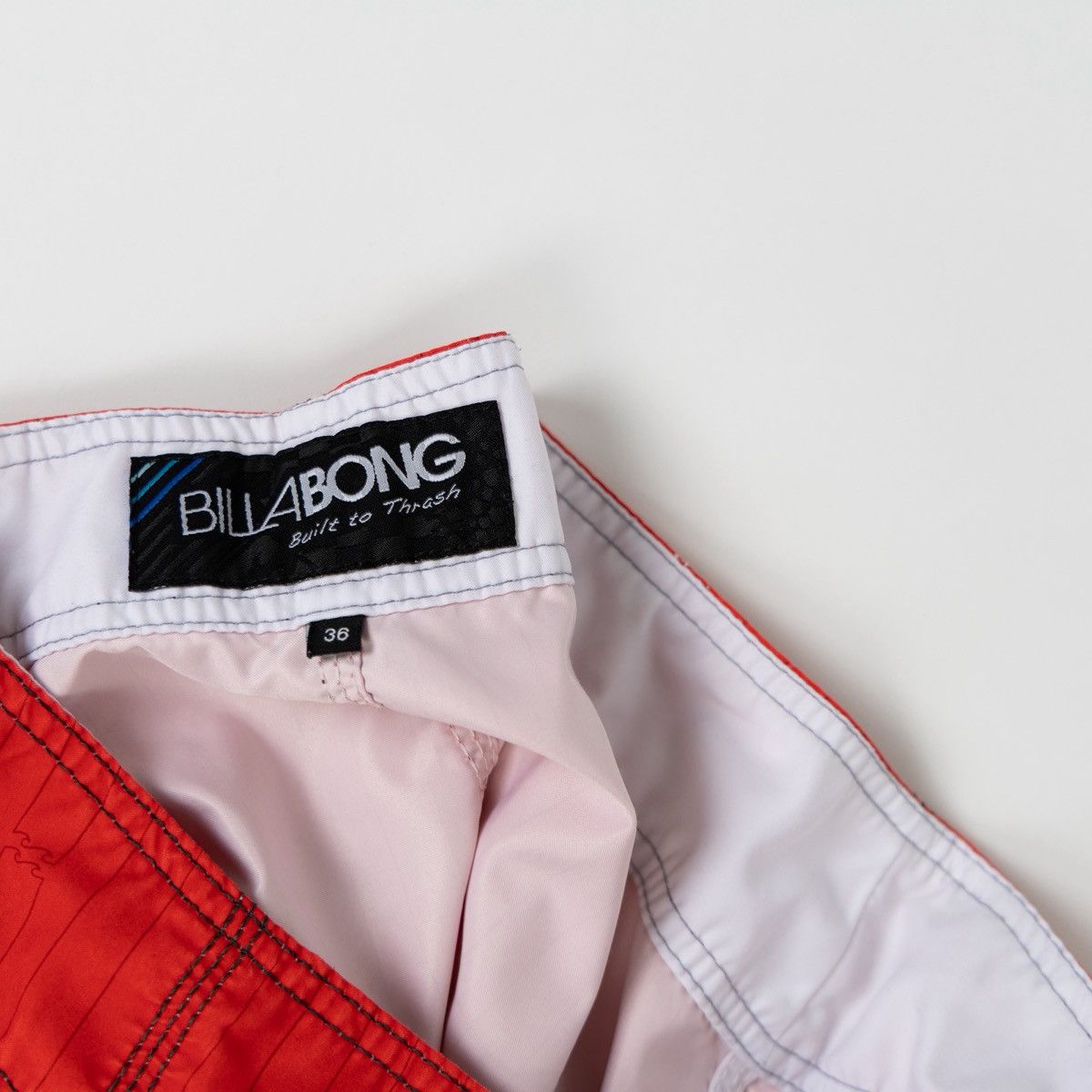 Billabong Billabong Mens Red Board Shorts Surf Swim Beach Logo Casual Size US 36 / EU 52 - 8 Thumbnail