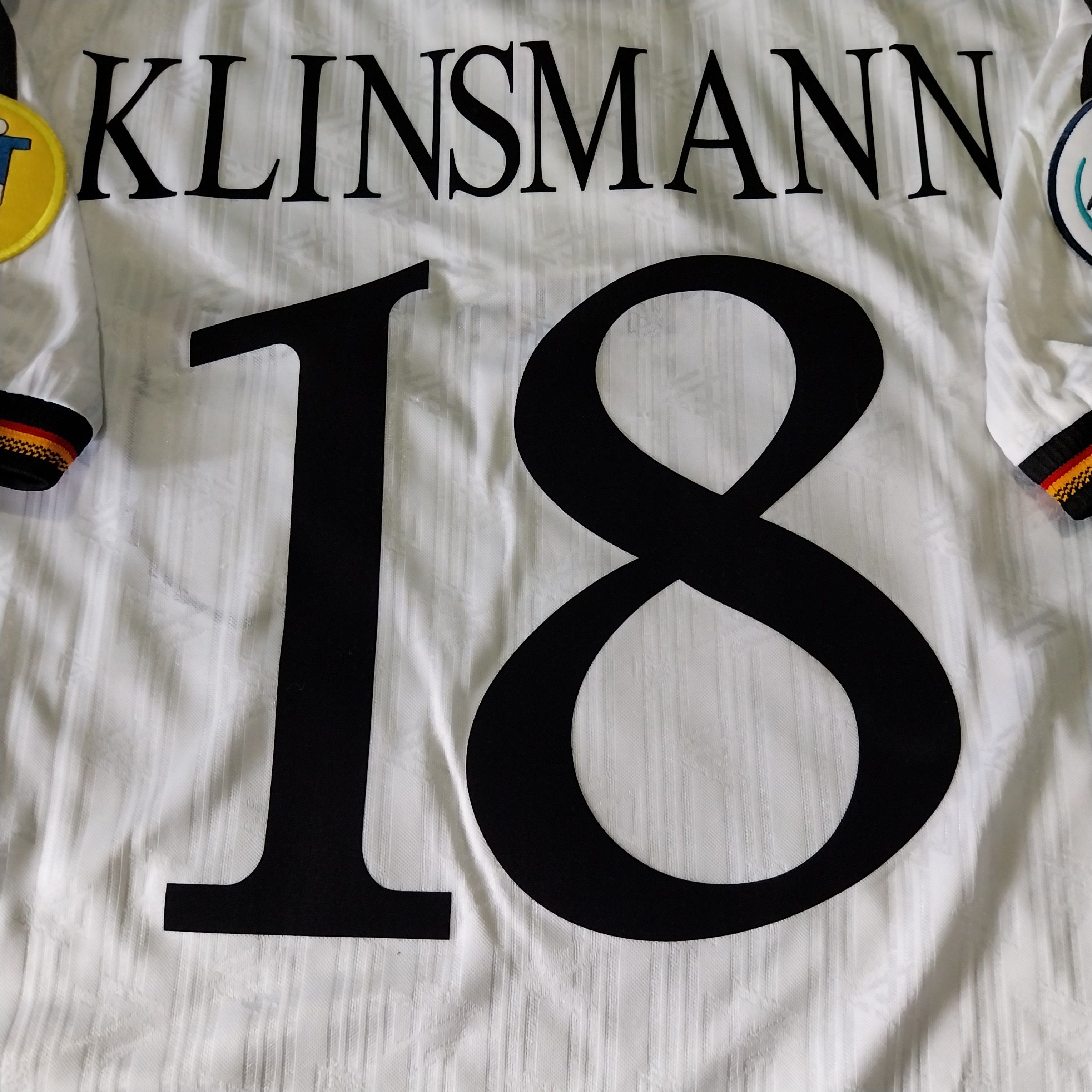 Adidas Germany euro 1996 jurgen klinsmann jersey football Size US M / EU 48-50 / 2 - 11 Thumbnail