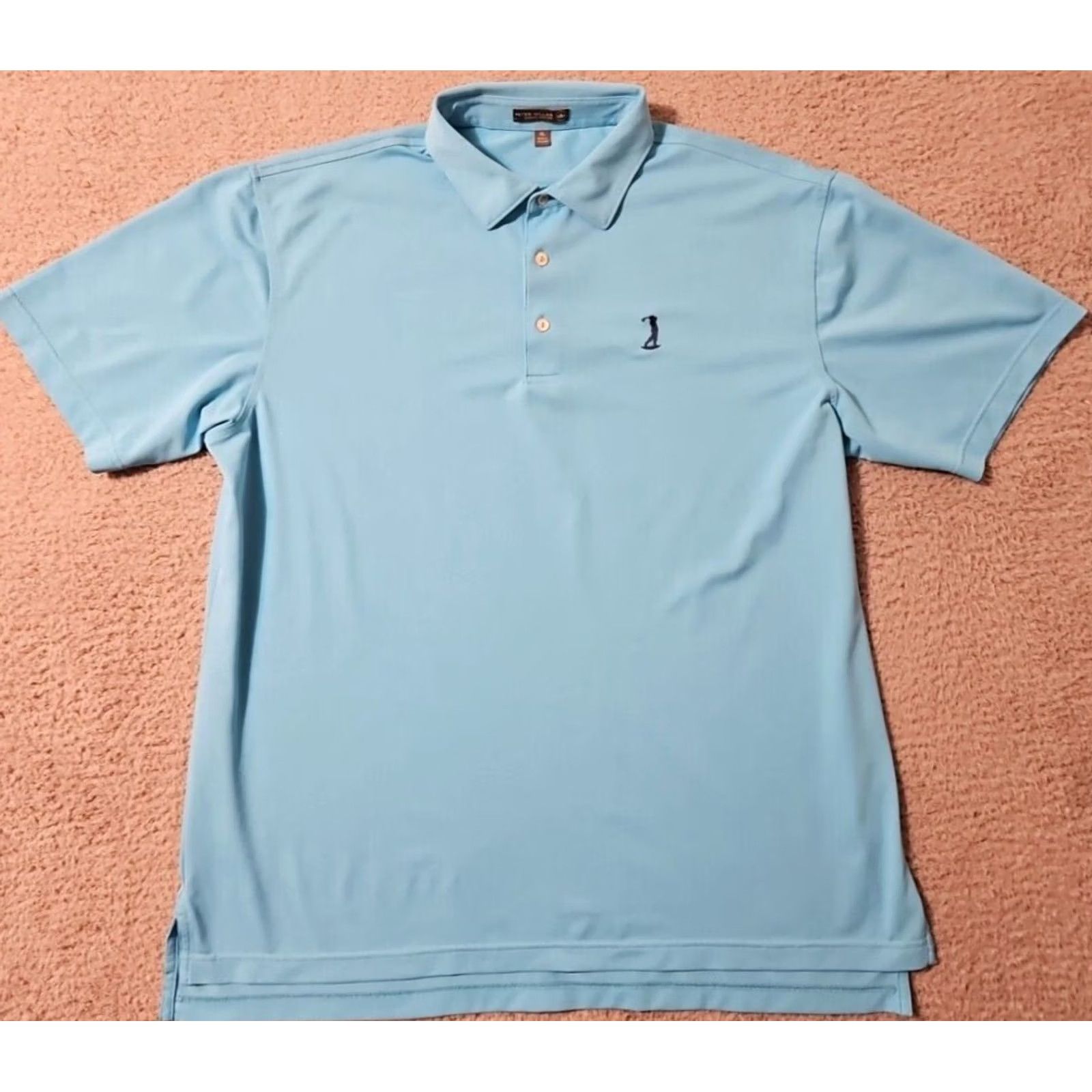 Peter Millar Peter Millar Polo Shirt Mens Size XL Blue Summer Comfort Golf Size US XL / EU 56 / 4 - 2 Thumbnail
