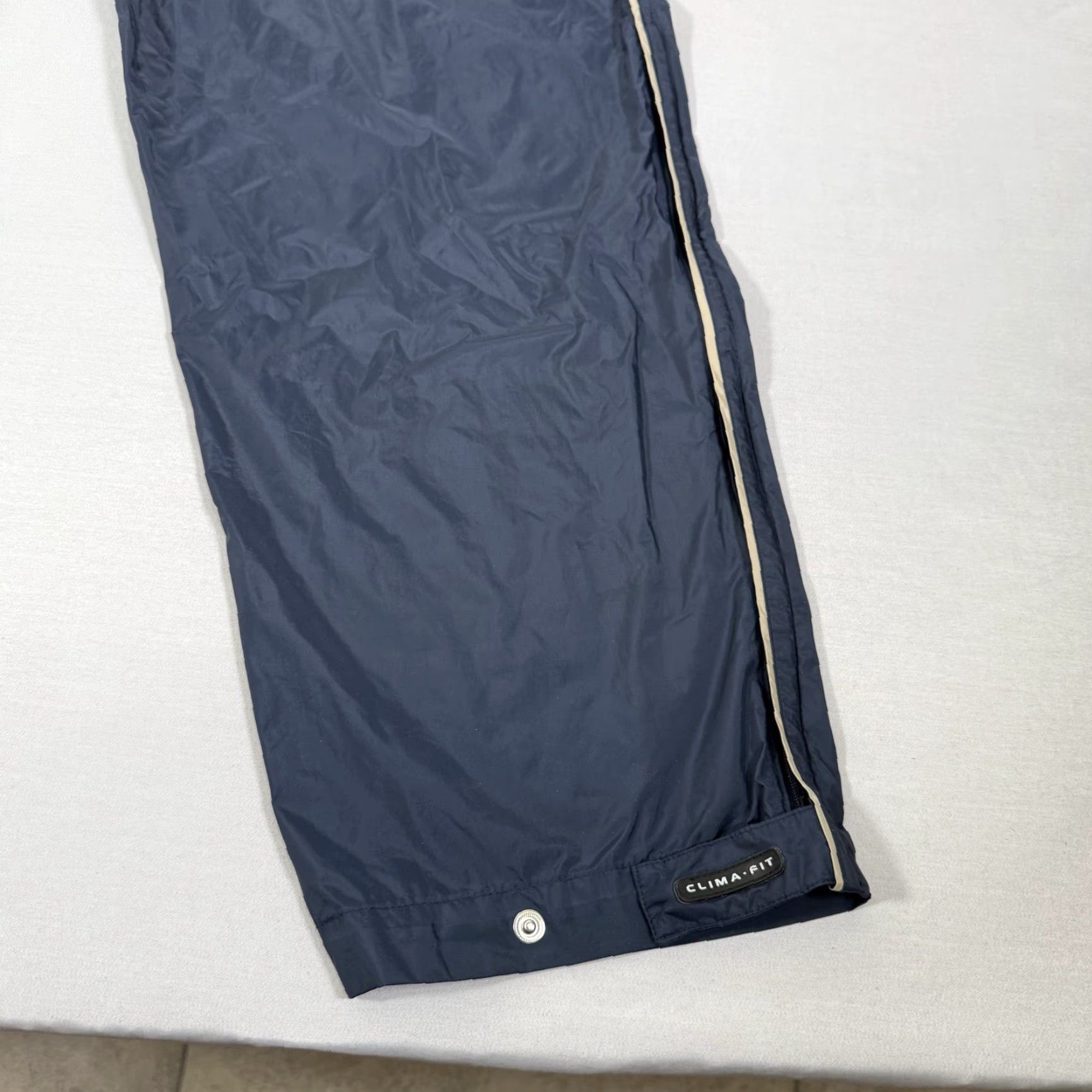 Nike Vintage Nike Pants Mens 2XL Blue Track Windbreaker Lined Baggy Loose Y2K Golf Size US 39 - 6 Thumbnail
