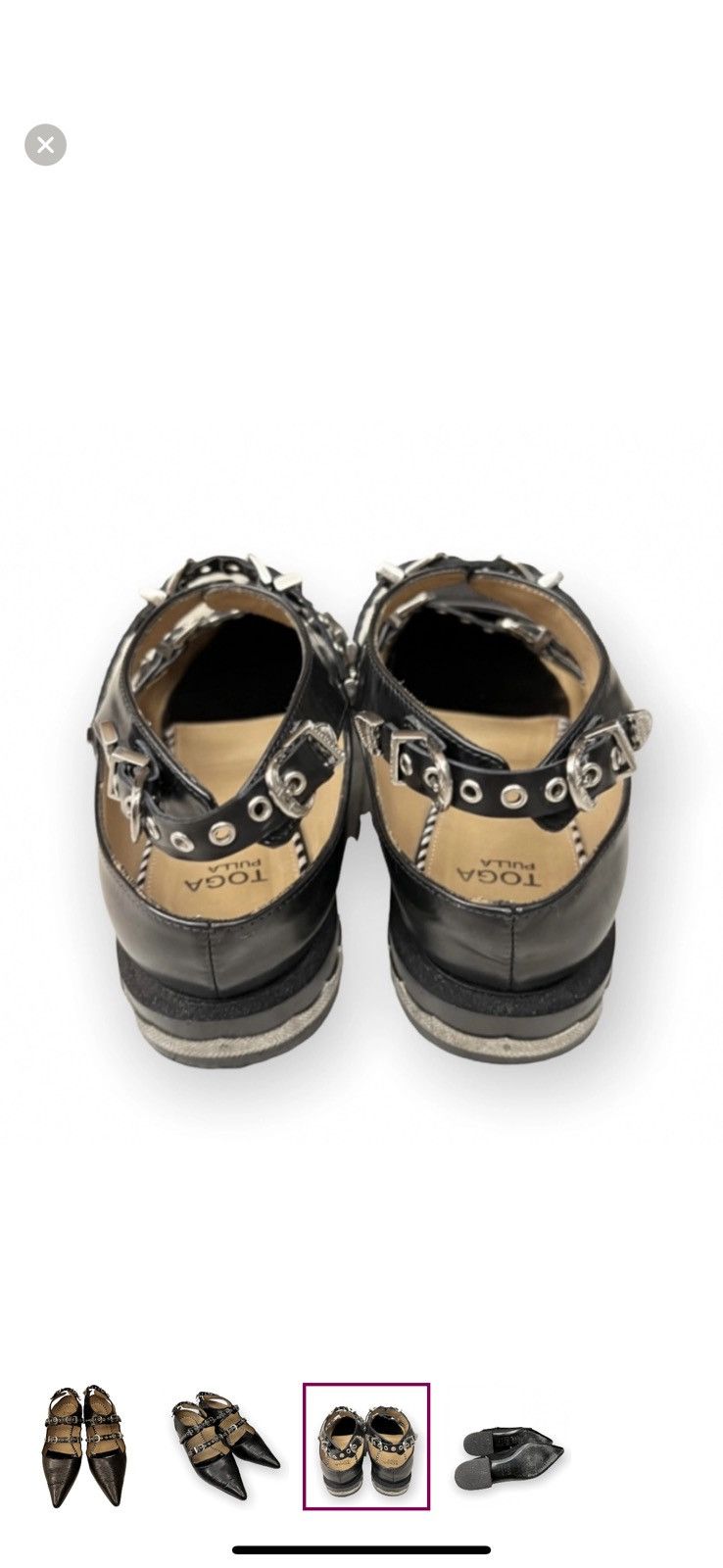 Toga Pulla Toga Pulla leather sandals Size US 9.5 / IT 39.5 - 2 Thumbnail