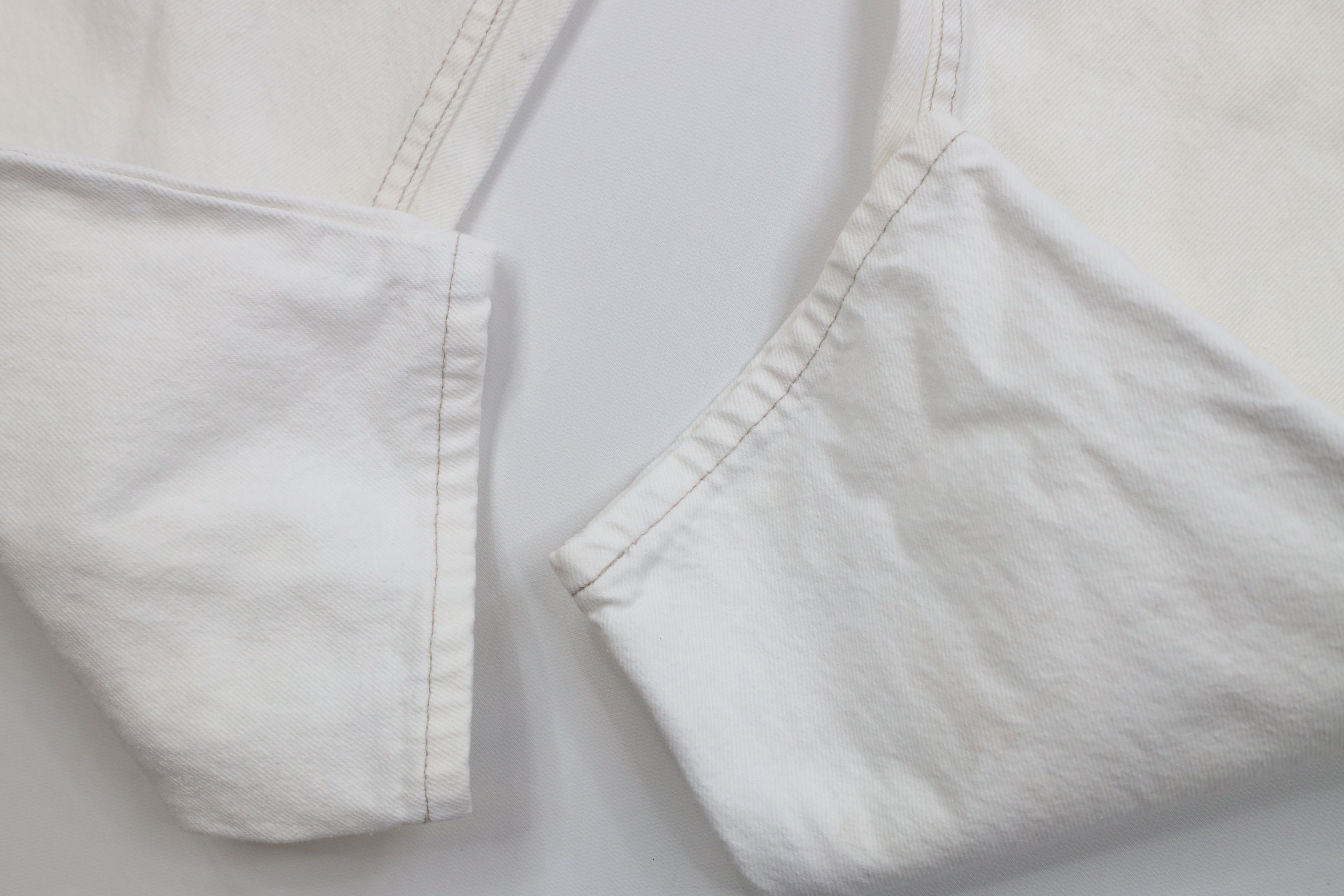 Levi's Vintage 90s Levis 550 Orange Tab Fit Denim Jeans White USA Size US 38 / EU 54 - 8 Thumbnail