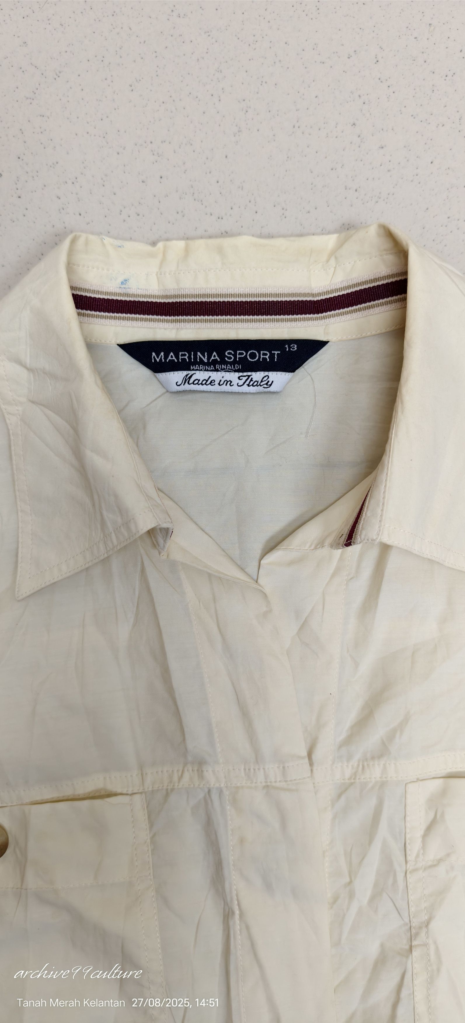 Marina Rinaldi Marina Rinaldi Marina sport button flap shirt Size L / US 10 / IT 46 - 3 Thumbnail