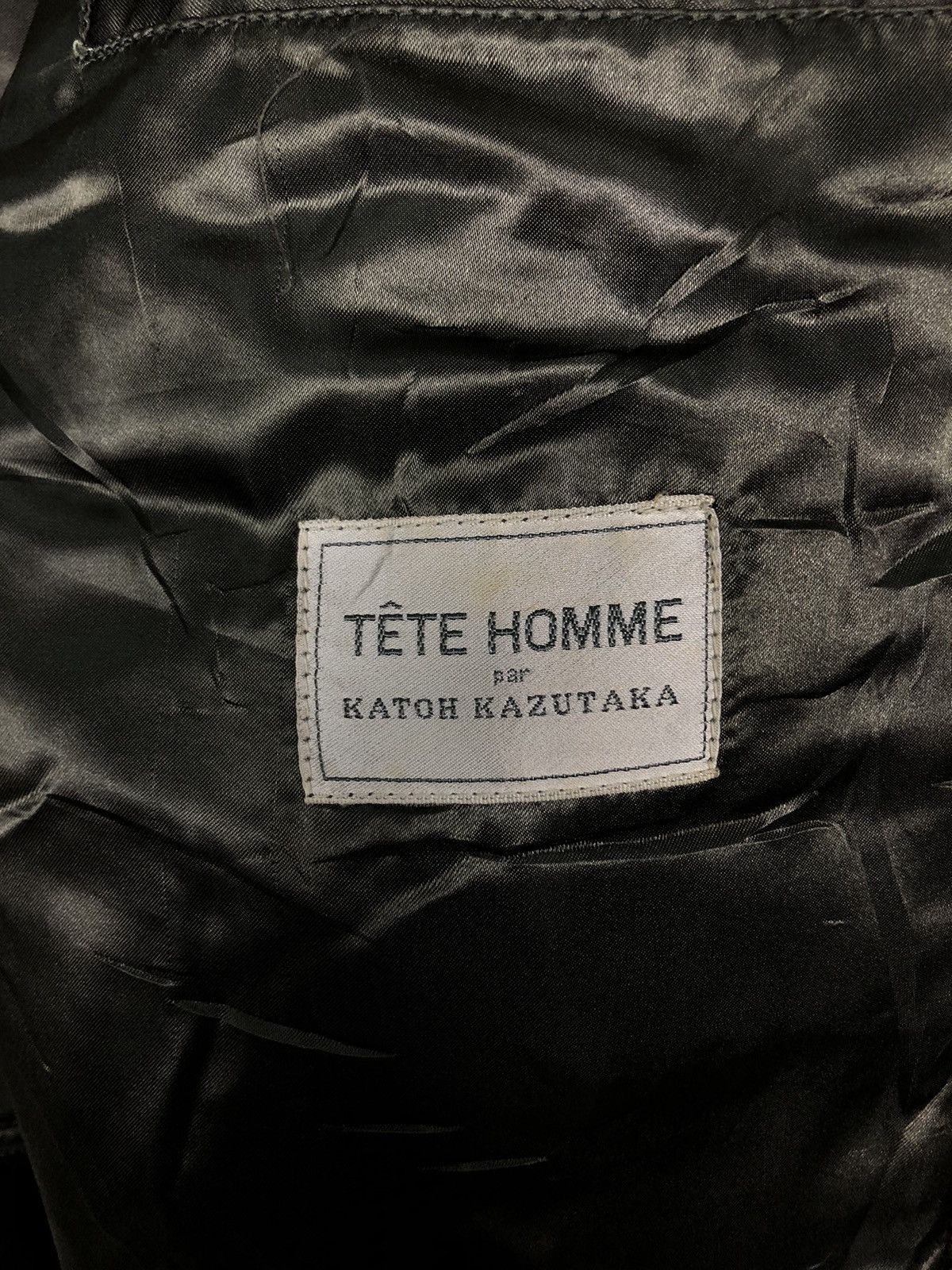 Tete Homme 🔥Issey Miyake Tete Homme Katoh Kazutaka Bomber Jacket Size US M / EU 48-50 / 2 - 13 Thumbnail