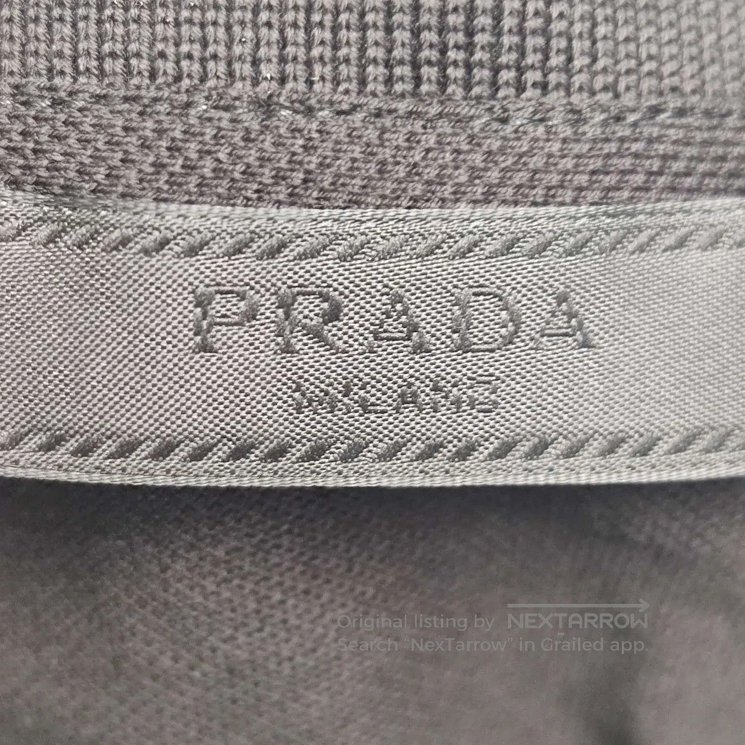 Prada Prada L Black Straight. Size US 36 / EU 52 - 2 Thumbnail