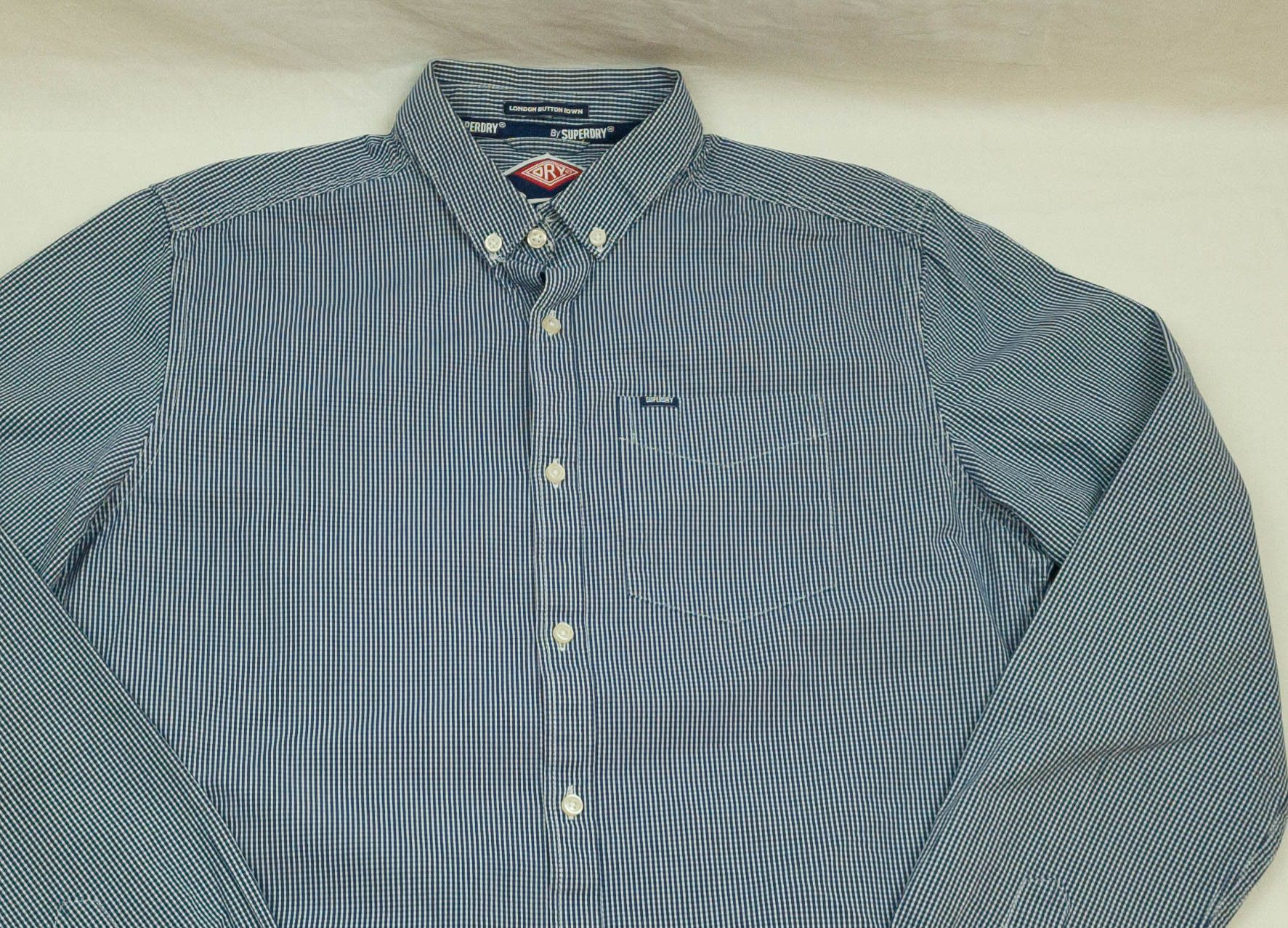 Superdry MENS SUPERDRY SHIRT LONG SLEEVE COTTON SIZE M EXCL Size US M / EU 48-50 / 2 - 4 Thumbnail