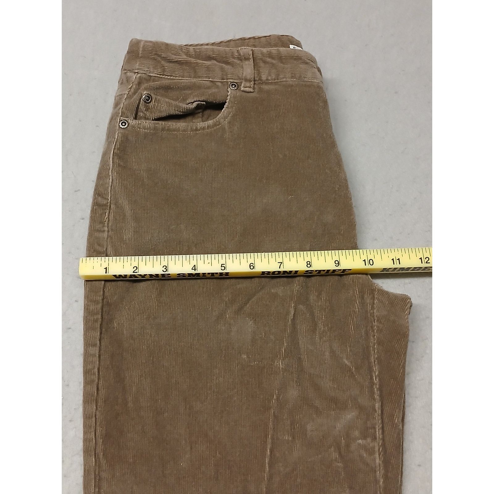Other Crazy Horse (8) Vintage Brown Corduroy Relaxed Boot Cut Pant Size 30" / US 8 / IT 44 - 5 Thumbnail