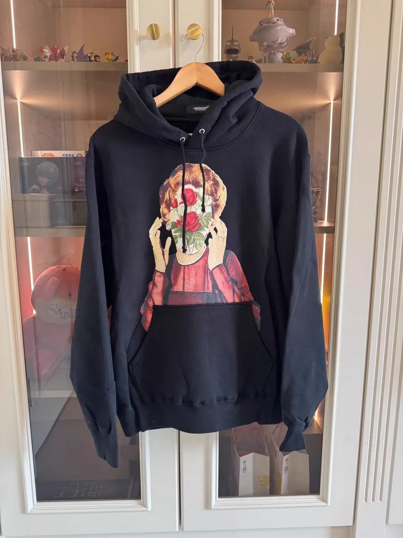 Undercover Undercover Portrait print hoodie 2505-Nextarrow Size US XL / EU 56 / 4 - 1 Thumbnail