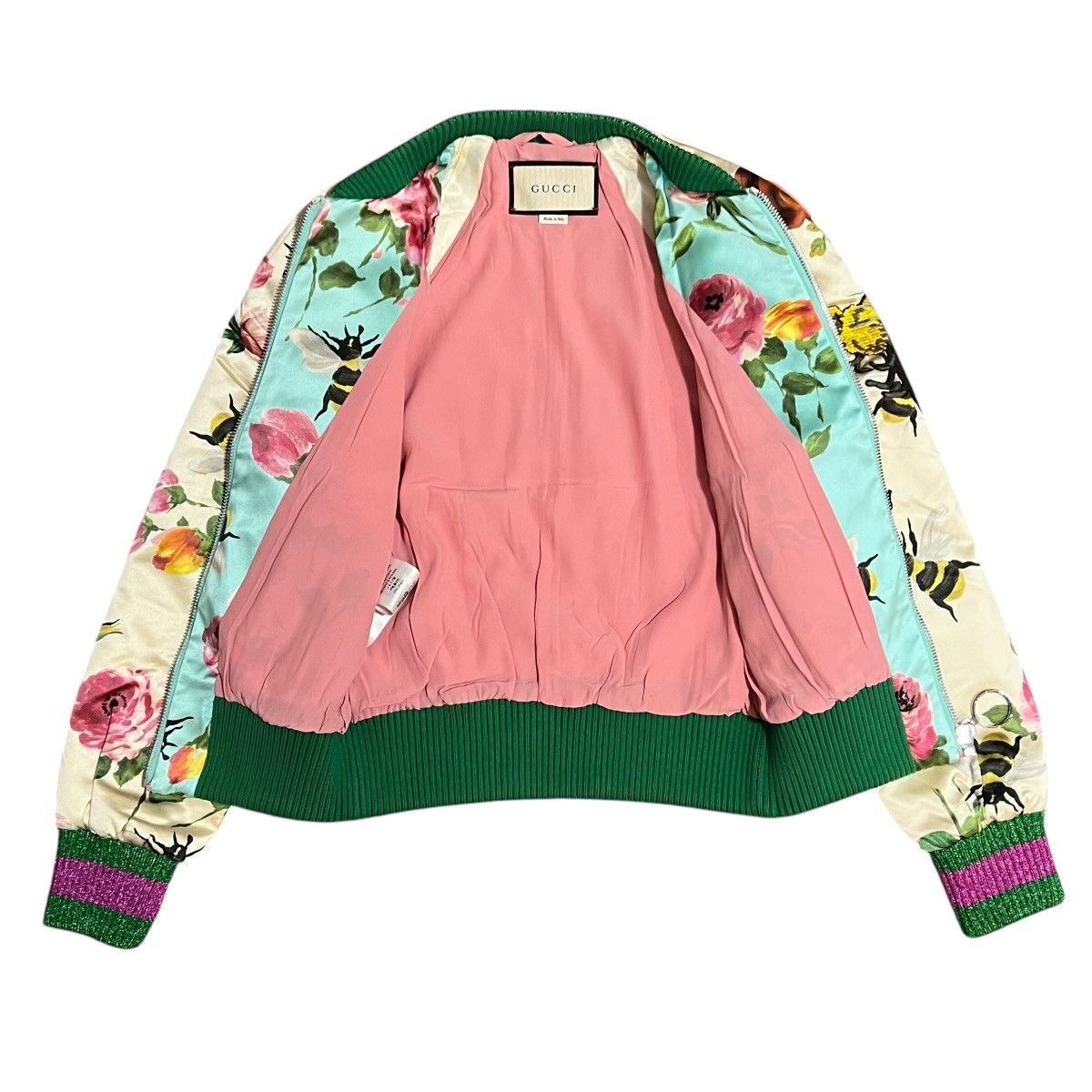 Gucci GUCCI 2017AW × Michele Garden Embroidered Bomber Jacket Size US XS / EU 42 / 0 - 3 Thumbnail