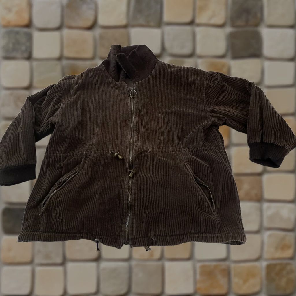 Vintage VINTAGE Corduroy Plaid Lined Brown Full Zip Jacket 2XL Parka Jacket Brown Corduroy Full Zip Unisex Adults Men Women Winter Fall 1980s Size US XXL / EU 58 / 5 - 1 Thumbnail