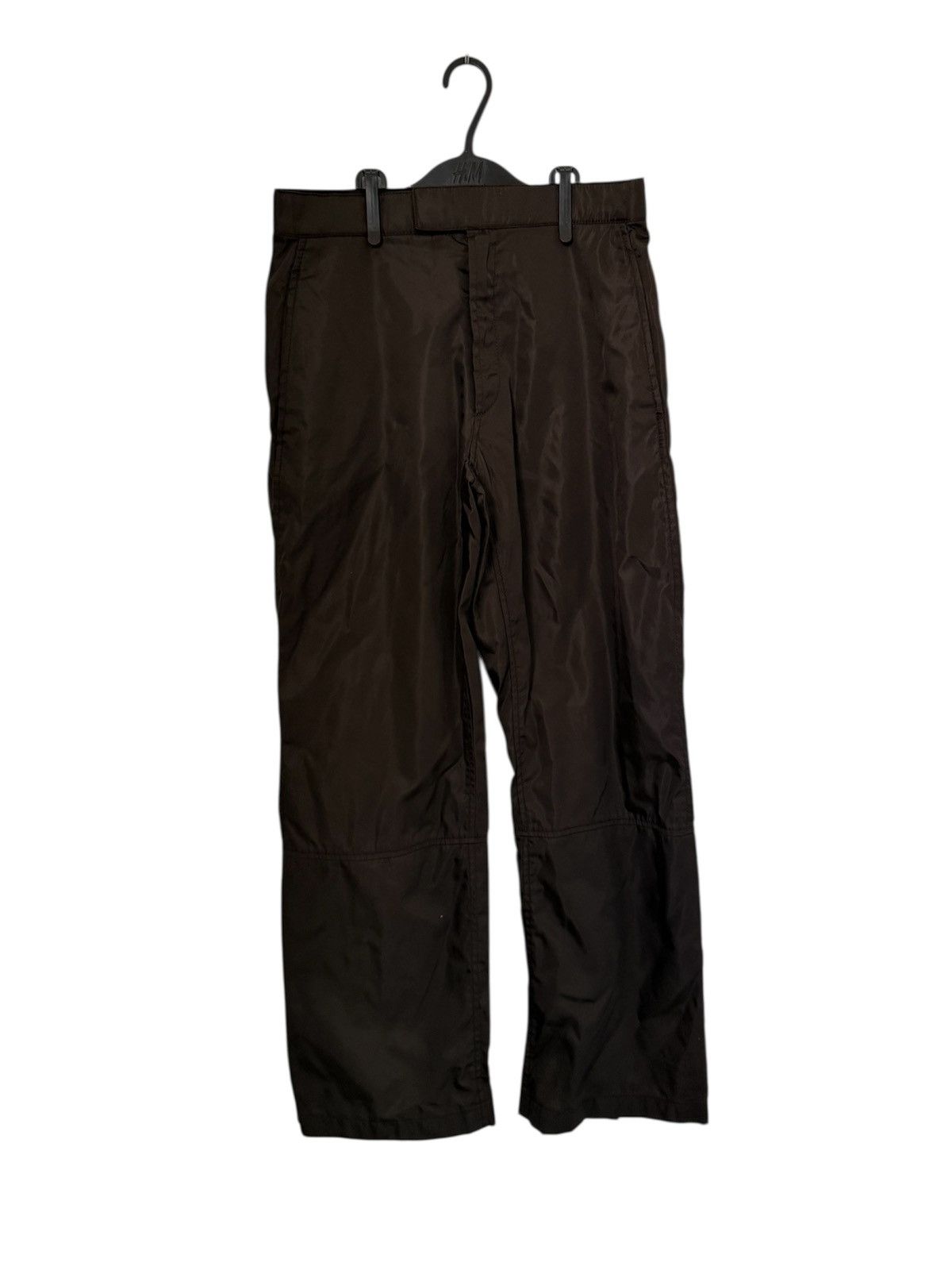 Prada PRADA NYLON PANTS BROWN Size US 28 / EU 44 - 1 Thumbnail