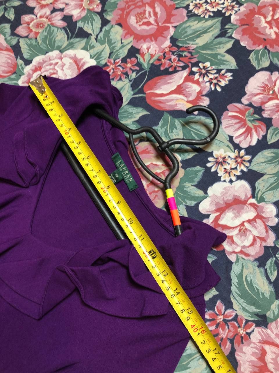 Ralph Lauren Vintage Ralph Lauren Purple Y2K Midi Dress Size XS Size XS / US 0-2 / IT 36-38 - 8 Thumbnail