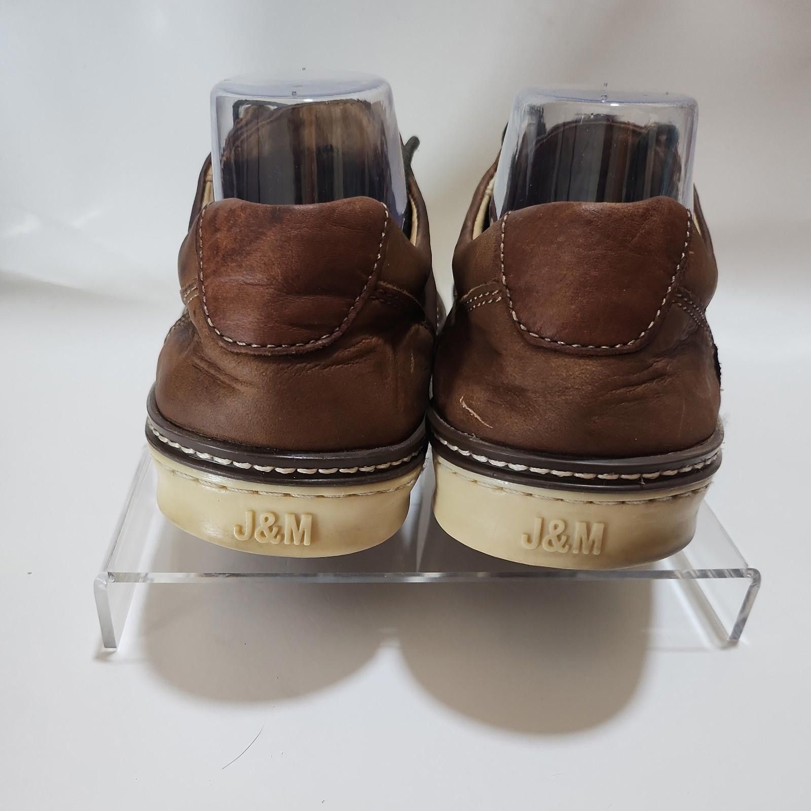 Johnston & Murphy Johnston & Murphy McGuffey Tan Oiled Grain Plain Toe Sz US9 Size US 9 / EU 42 - 5 Thumbnail