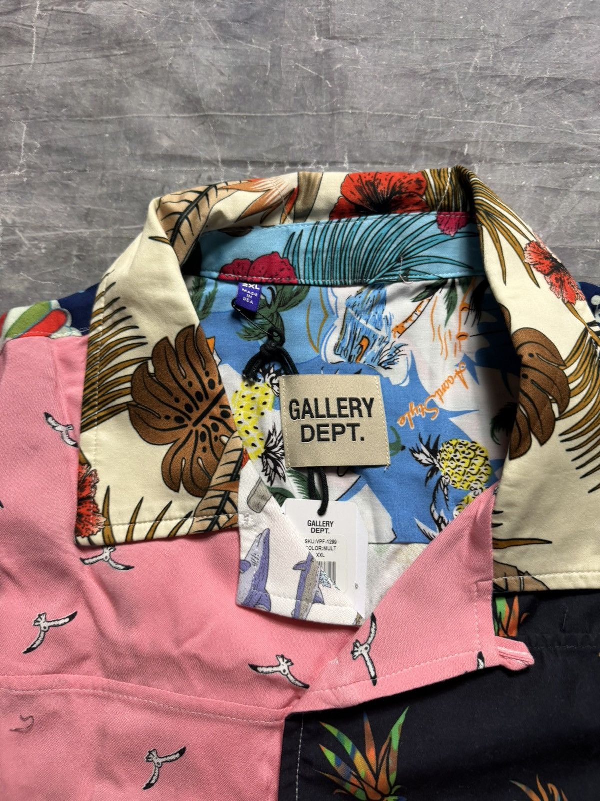 Gallery Dept. Gallery Dept Parker Patchwork Shirt Size US XXL / EU 58 / 5 - 5 Thumbnail