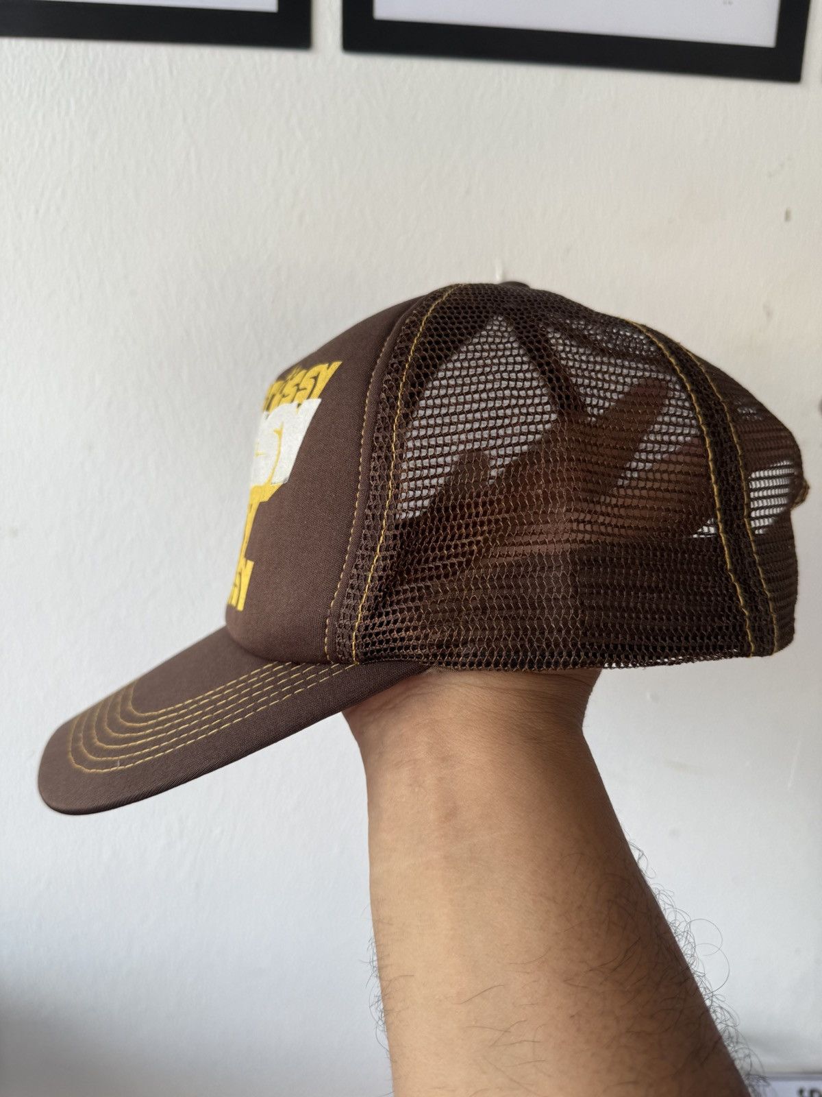 Stussy Vintage STUSSY Trucker Hat Size ONE SIZE - 3 Thumbnail