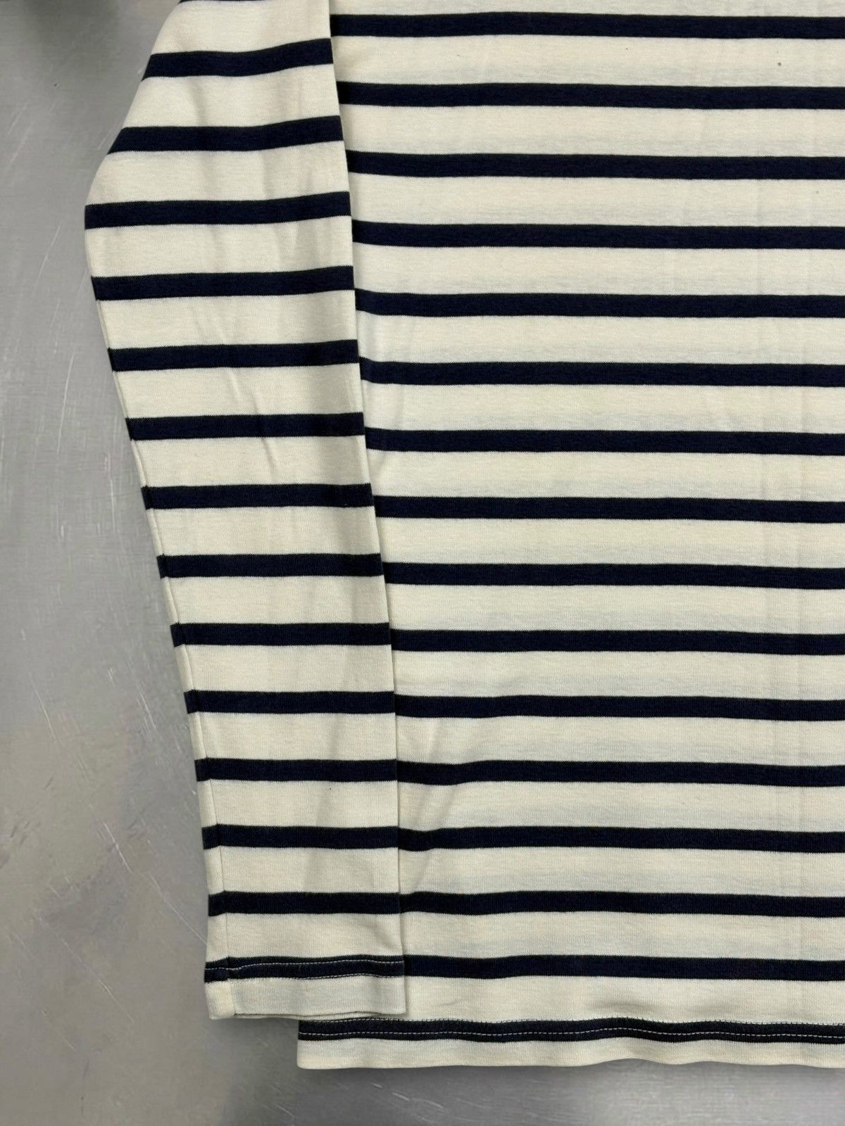 Jean Paul Gaultier Jean Paul Gaultier Maille Striped Longsleeve Navy White Size S / US 4 / IT 40 - 4 Thumbnail
