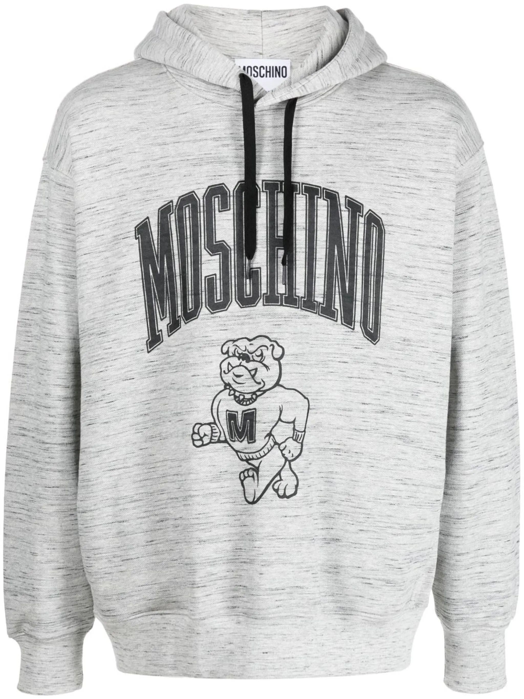 Moschino o1y0225 Logo Hoodie in Grey Size US L / EU 52-54 / 3 - 1 Thumbnail