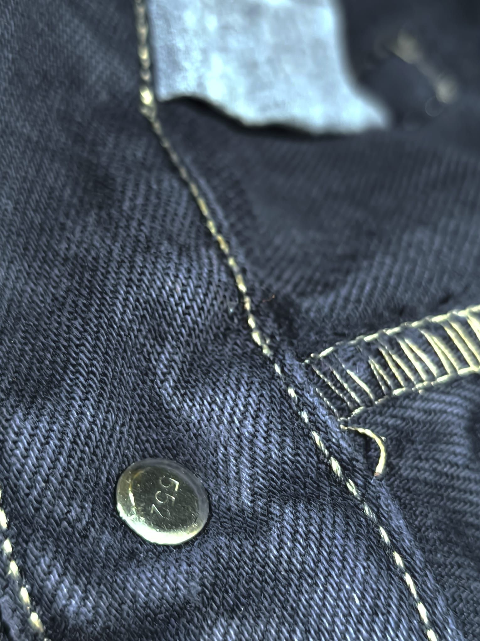 Levi's 90s vintage Levis 501 insane rare jeans made in USA Size 28" / US 6 / IT 42 - 8 Thumbnail