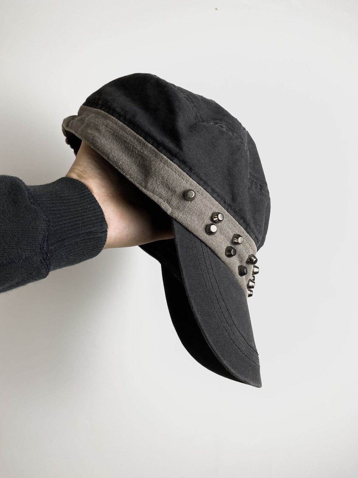 Pre-owned Beauty Beast X If Six Was Nine Vintage Cadet Studded Hat Commando