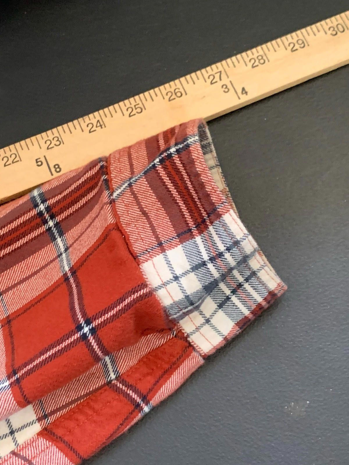 L.L. Bean LL Bean Fleece Lined Flannel Shirt Mens XXL Red Plaid Size US XXL / EU 58 / 5 - 8 Thumbnail