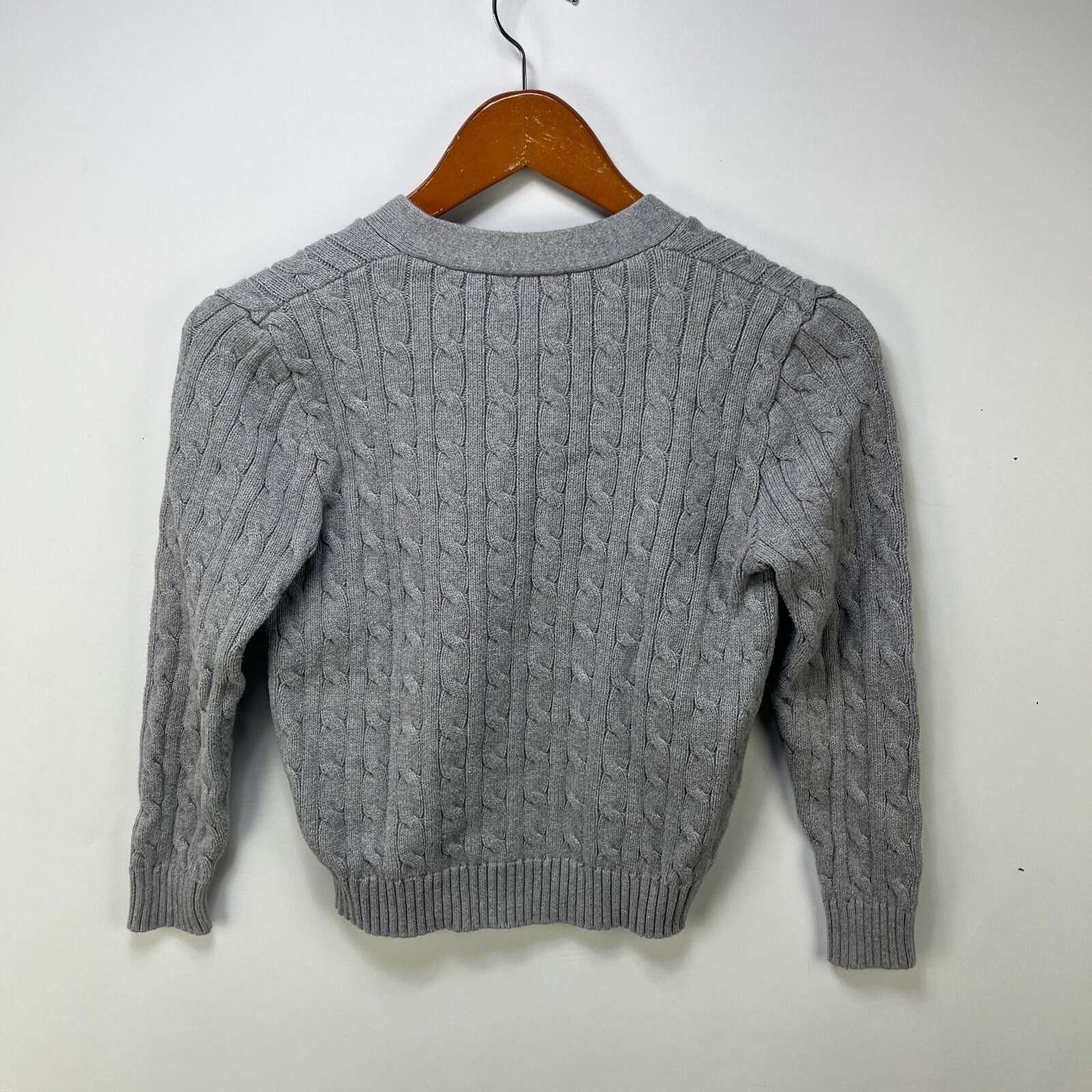 Polo Ralph Lauren Vintage Polo Ralph Lauren Cardigan Youth Medium Pony Size L / US 10 / IT 46 - 8 Thumbnail