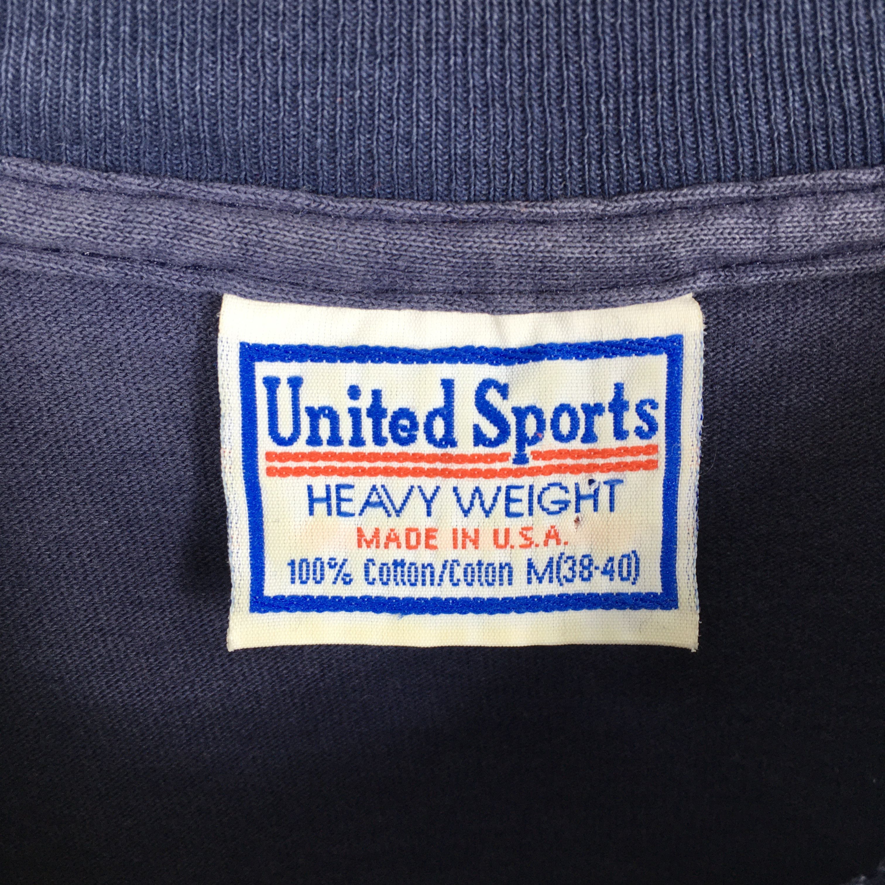 The Real McCoy's Vintage 90's Real Mccoy's Japan Blue Tshirt Medium Size US M / EU 48-50 / 2 - 4 Thumbnail