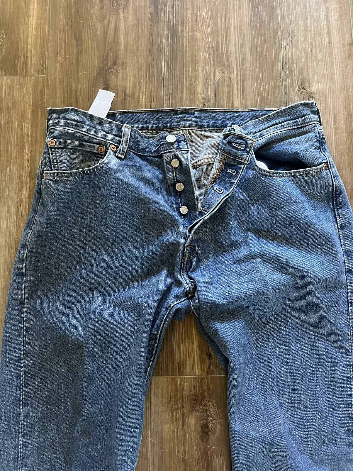 Levi's × Vintage Faded vintage Levi denim Size US 36 / EU 52 - 1 Thumbnail