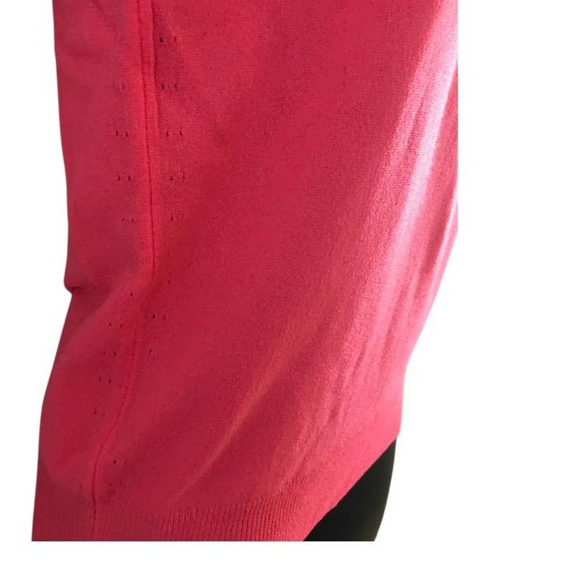 Vintage Vintage 70s Pink Short Sleeved Spring Sweater Size Medium Size M / US 6-8 / IT 42-44 - 3 Thumbnail