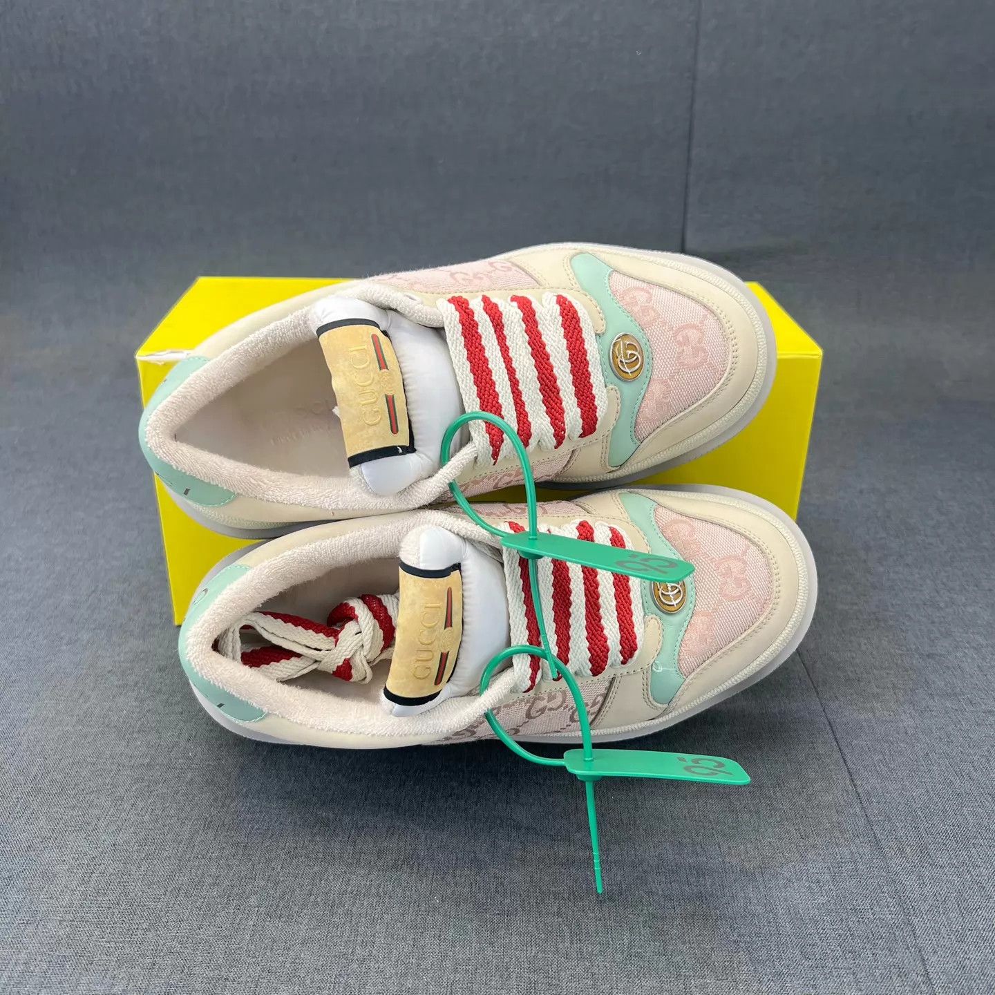 Gucci GUCCI women's rice powder shoes size 36 99 new Size US 5.5 / IT 35.5 - 8 Thumbnail