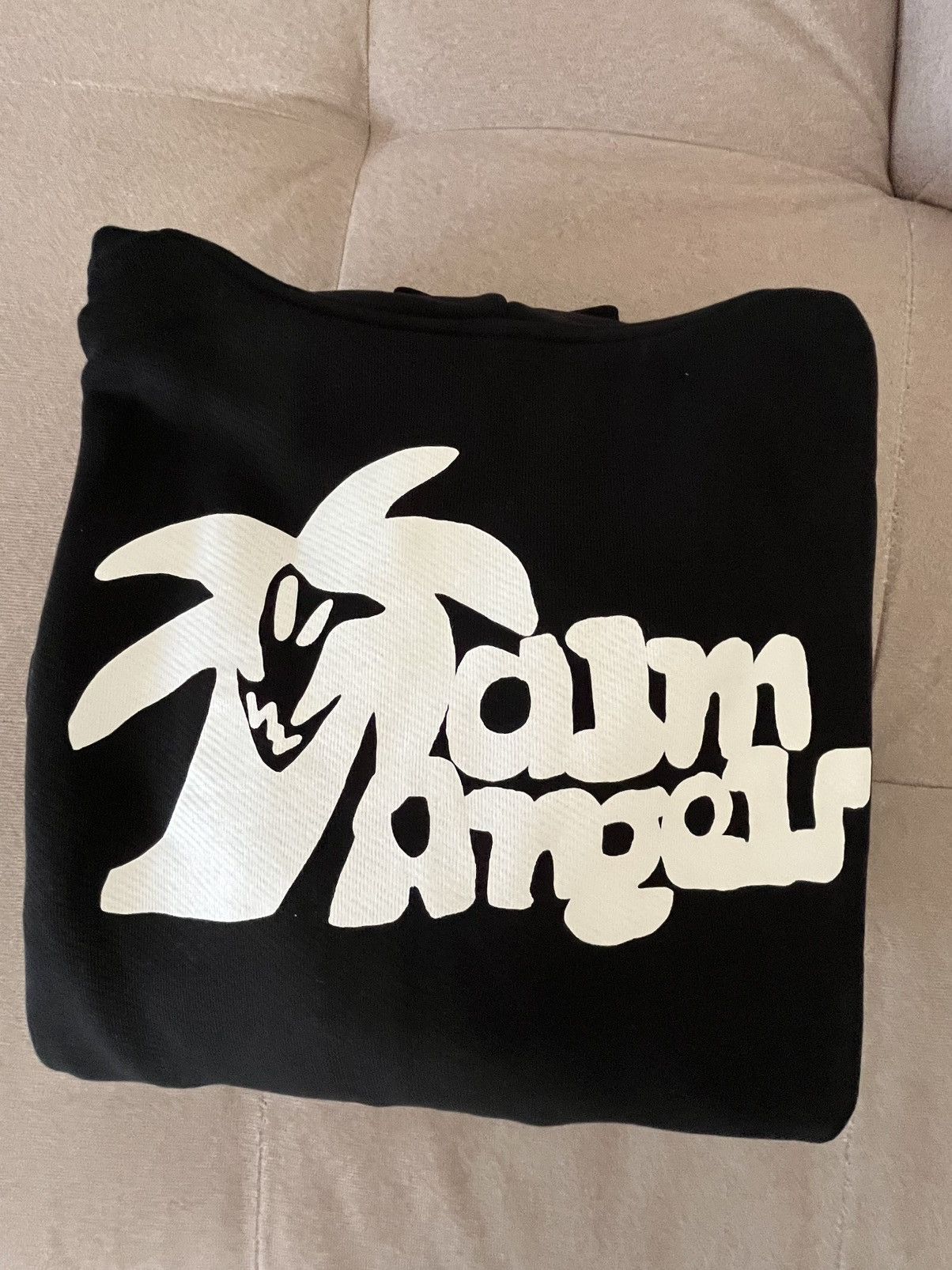 Palm Angels Palm Angels logo-print zip-up hoodie OVERSIZED - size XXXL Size US XXL / EU 58 / 5 - 7 Thumbnail