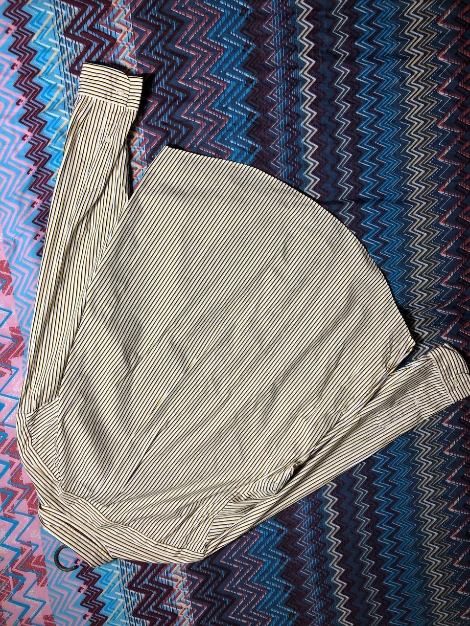 Ralph Lauren Vintage Y2K Ralph Lauren shirt striped custom fit streetwear Size US XXL / EU 58 / 5 - 9 Thumbnail