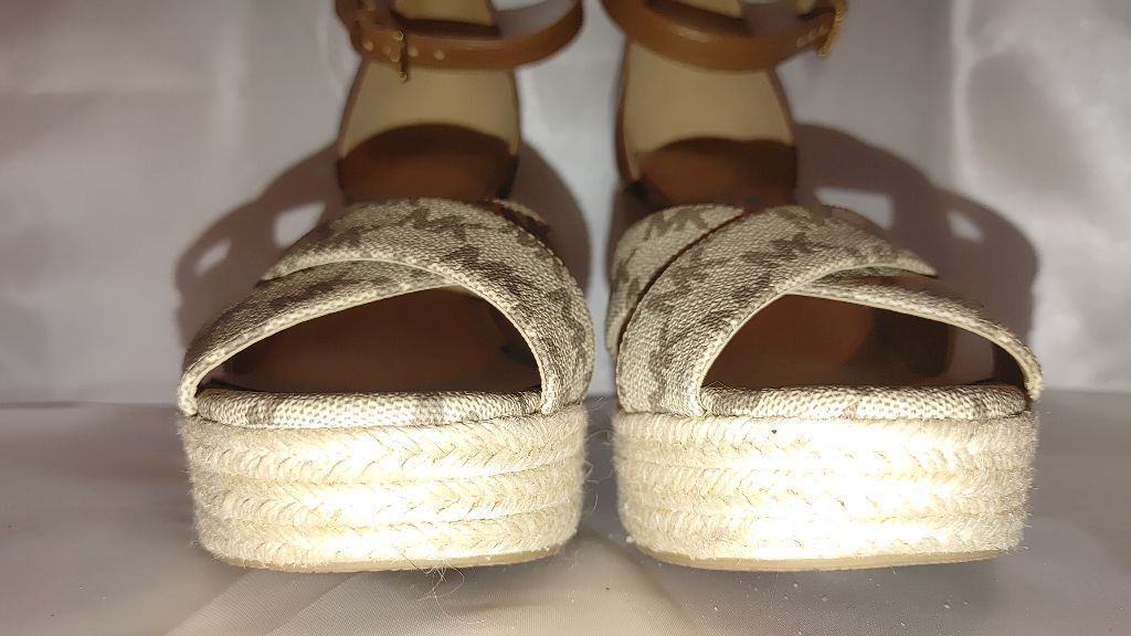 Michael Kors Michael Kors Kimberly Wedge Sandals Size 7.5 Size US 7.5 / IT 37.5 - 6 Thumbnail