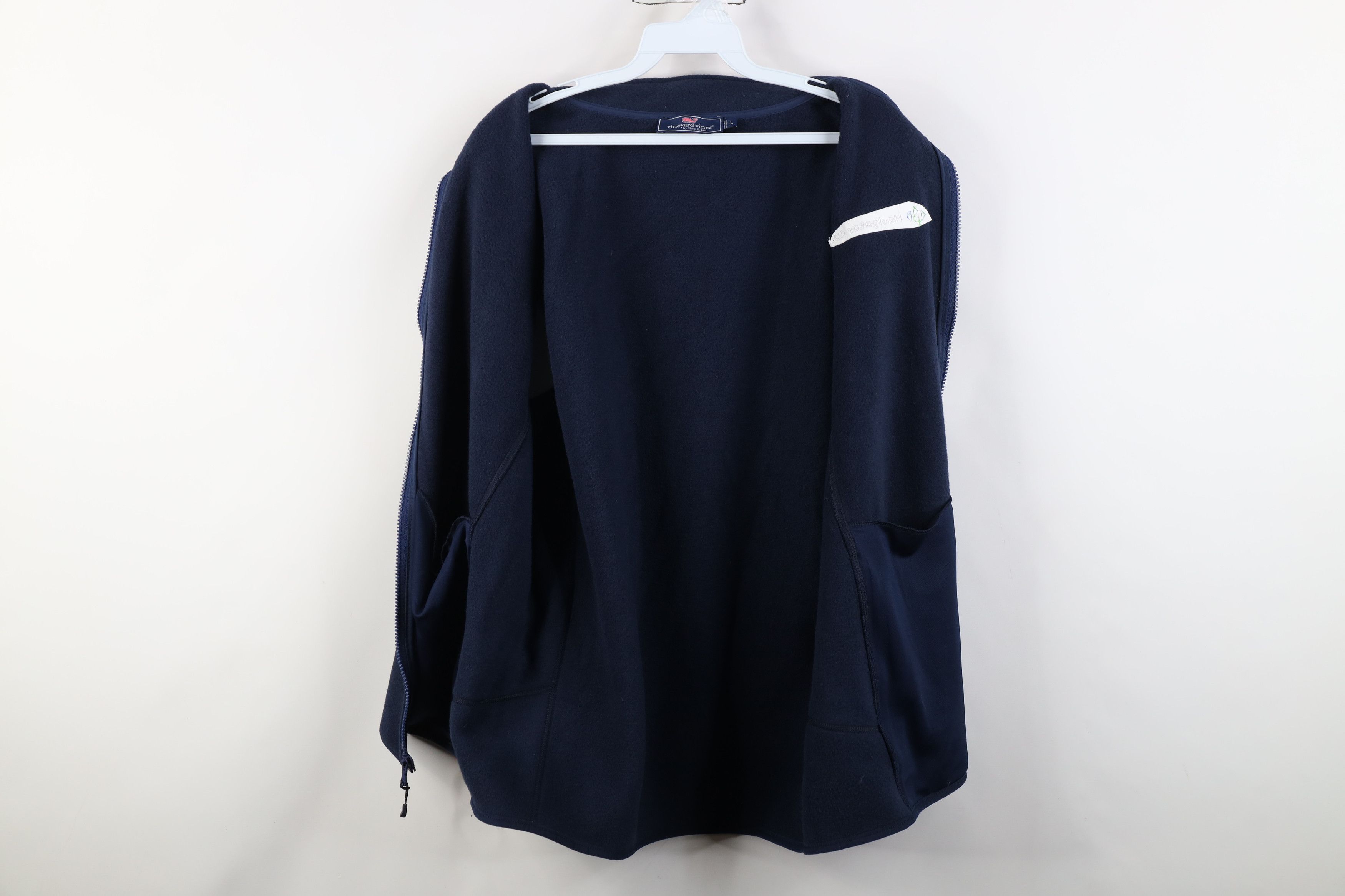 Vineyard Vines Vineyard Vines Fleece Harbor Full Zip Vest Jacket Navy Blue Size US L / EU 52-54 / 3 - 8 Thumbnail