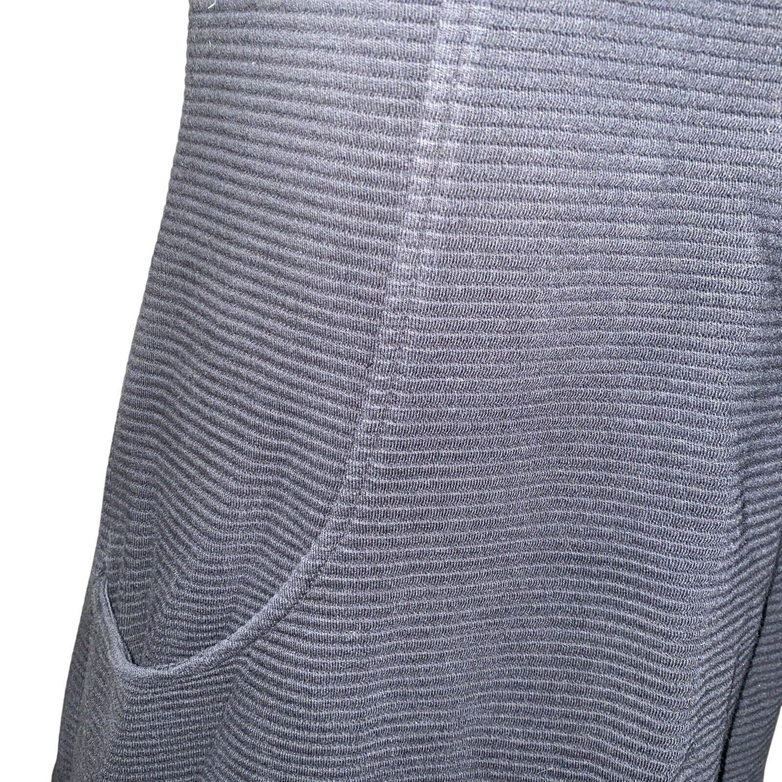 Boden Women's Boden Ribbed-knit 3/4 Sleeve Black Mini Dress 8 Size M / US 6-8 / IT 42-44 - 3 Thumbnail