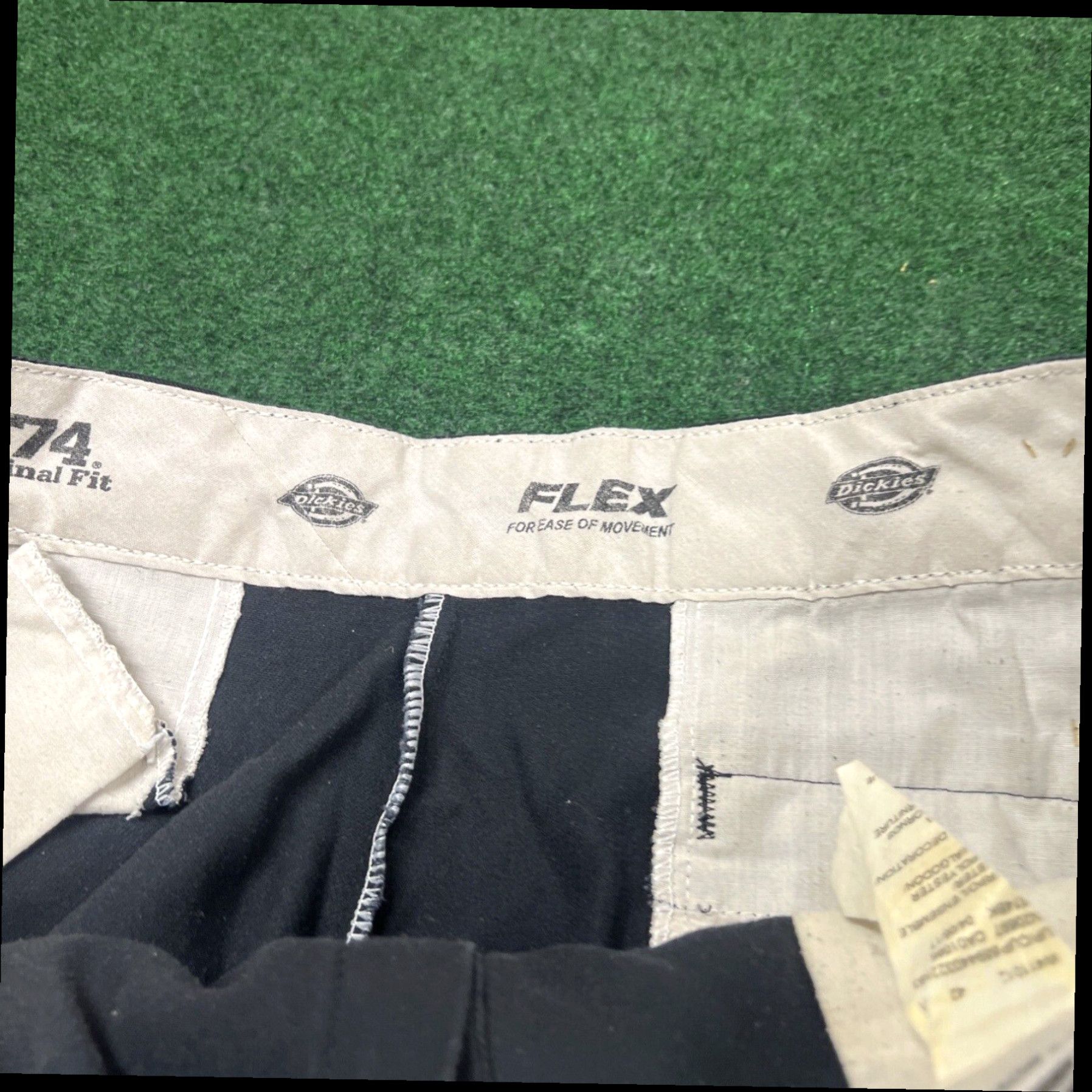Dickies Dickies Pants Men's 36x34 874 Original Fit Black Work Pants FLEX Polyester Blend Size US 36 / EU 52 - 4 Thumbnail