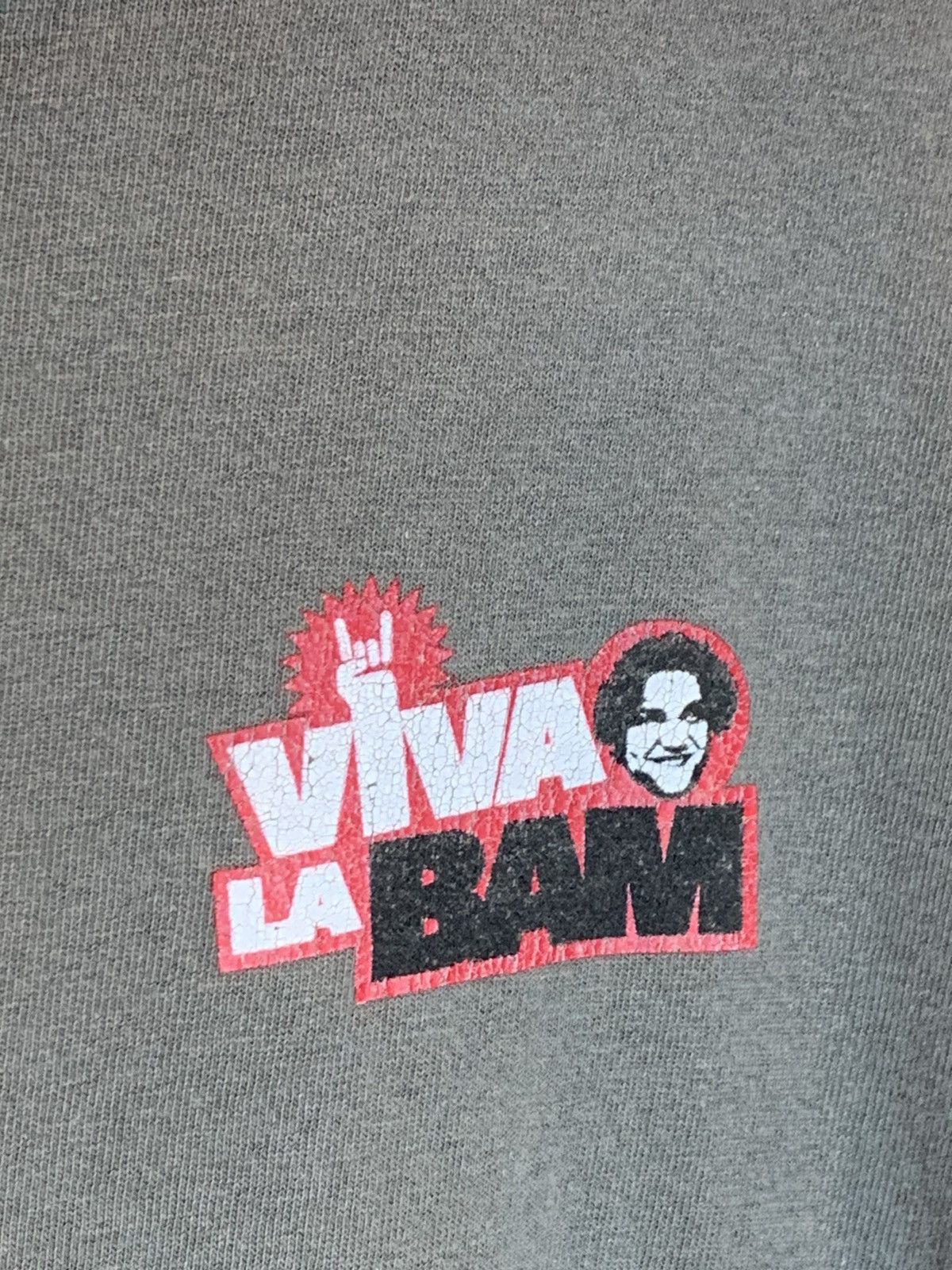 Vintage RARE* Vintage Viva La Bam Margera TV Show 2003 Skate T-Shirt Size US S / EU 44-46 / 1 - 6 Thumbnail