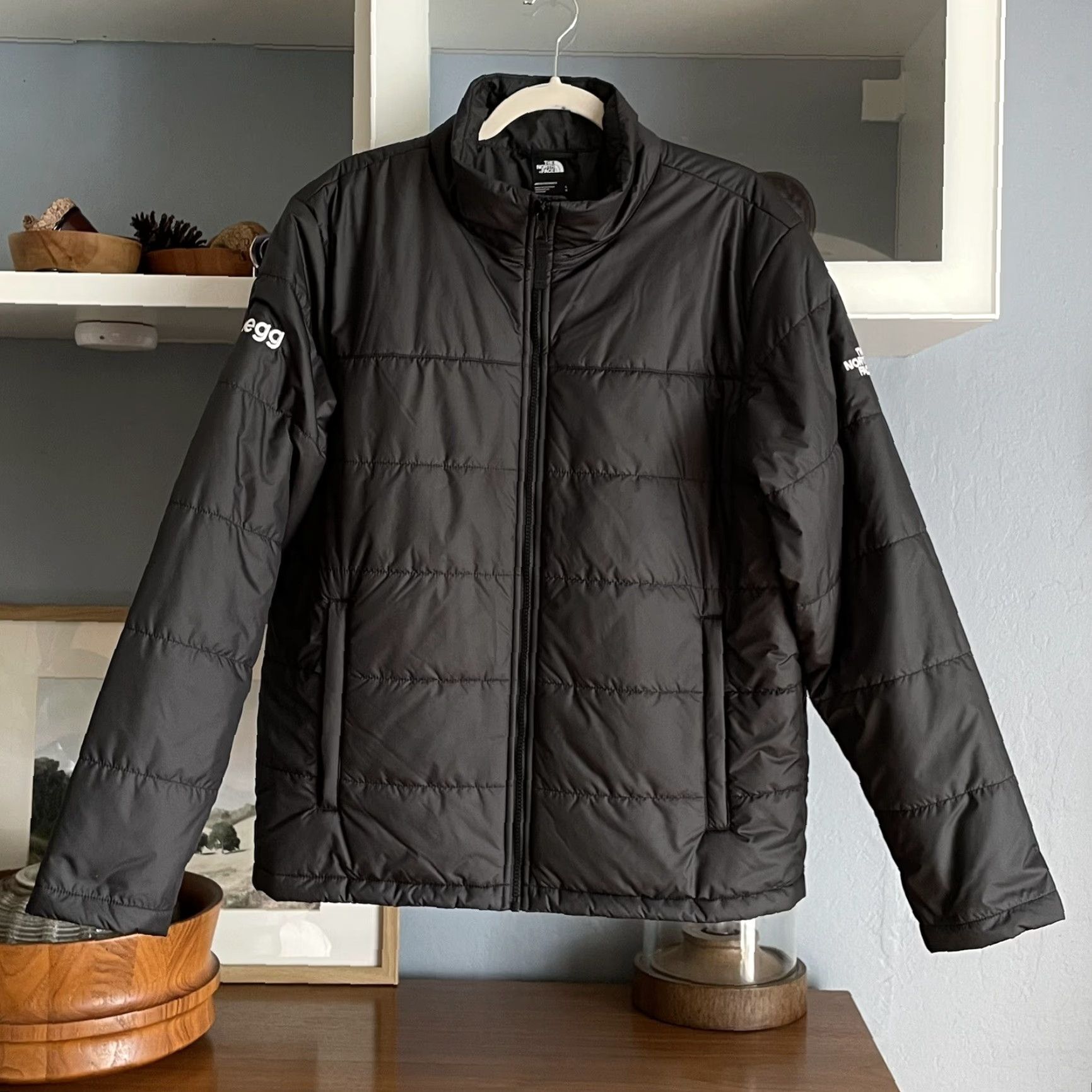 The North Face The North Face Jacket Mens L Everyday Insulated Black Puffer Custom Embroidered Size US L / EU 52-54 / 3 - 2 Thumbnail