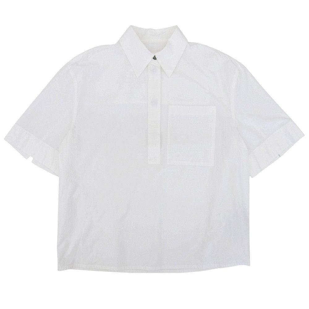 Jil Sander Jil Sander Jil Sander+ Cotton Pullover Shirt Cotton Tops J40DL0134 DUTY FREE for USA Size ONE SIZE - 1 Thumbnail