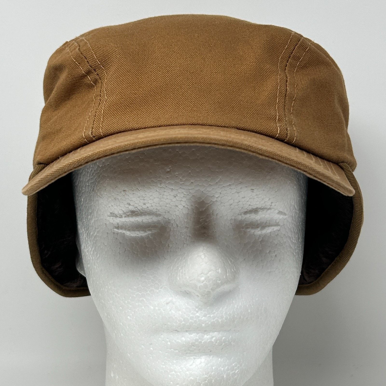 Other Broner Canvas Trapper Hat Baseball Cap Hunter Brown L Large Size ONE SIZE - 2 Thumbnail